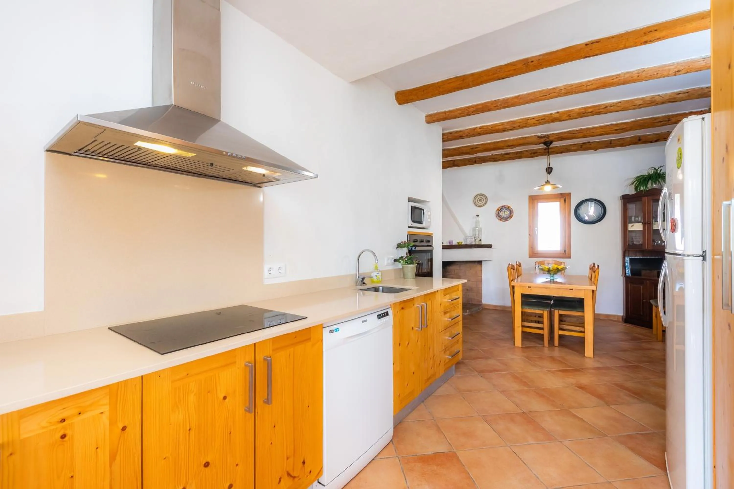 Kitchen or kitchenette in Sa Creu De Saume