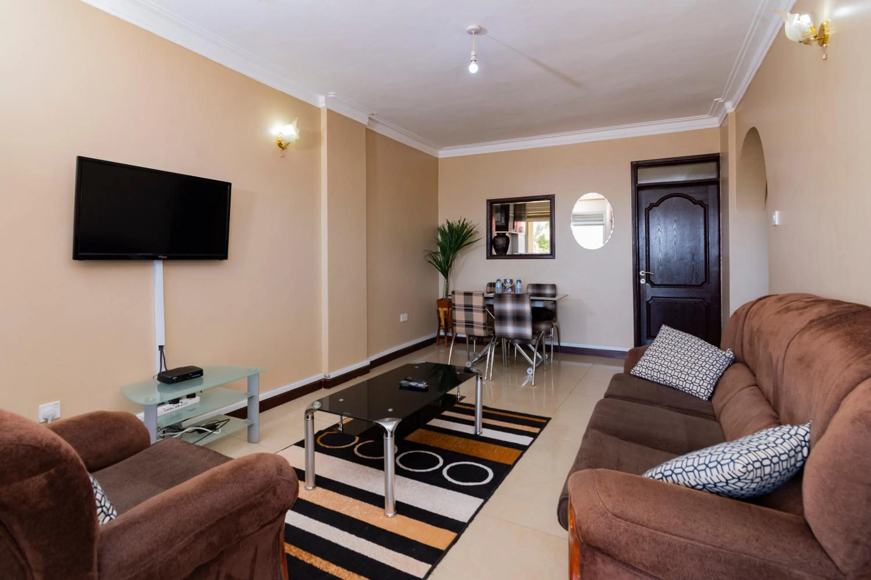 Living room in Karibu BB Suites