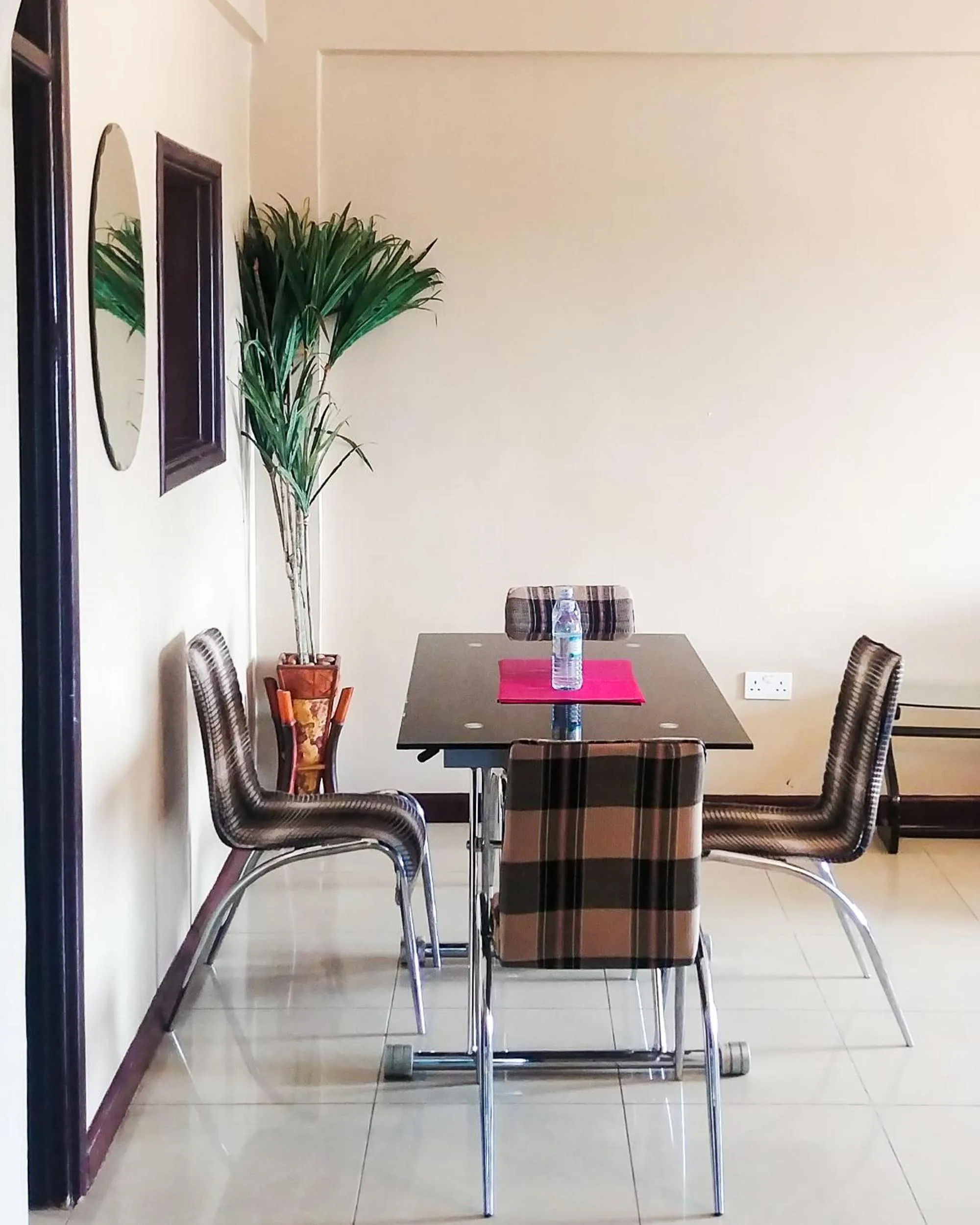 Seating area in Karibu BB Suites