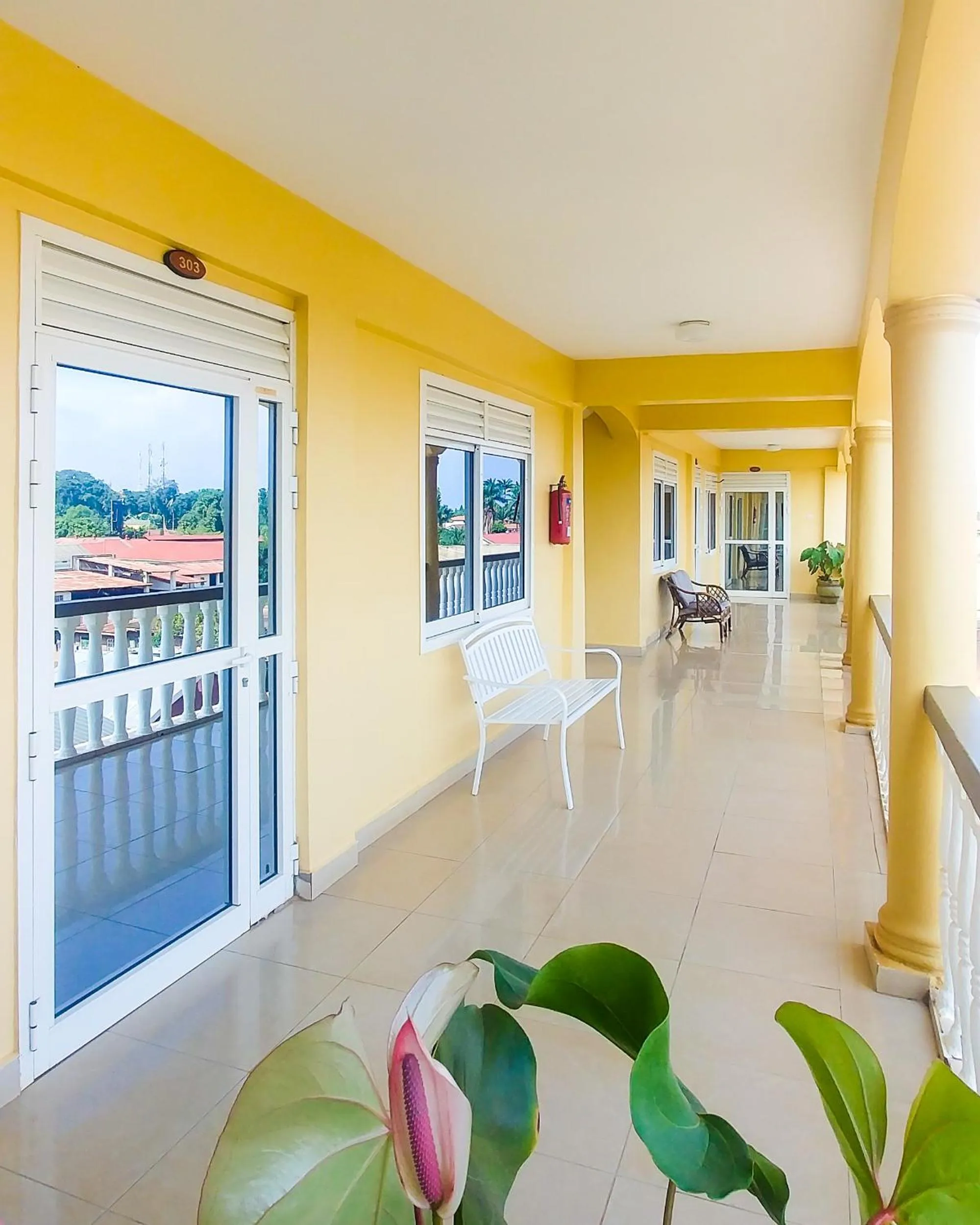 Balcony/Terrace in Karibu BB Suites