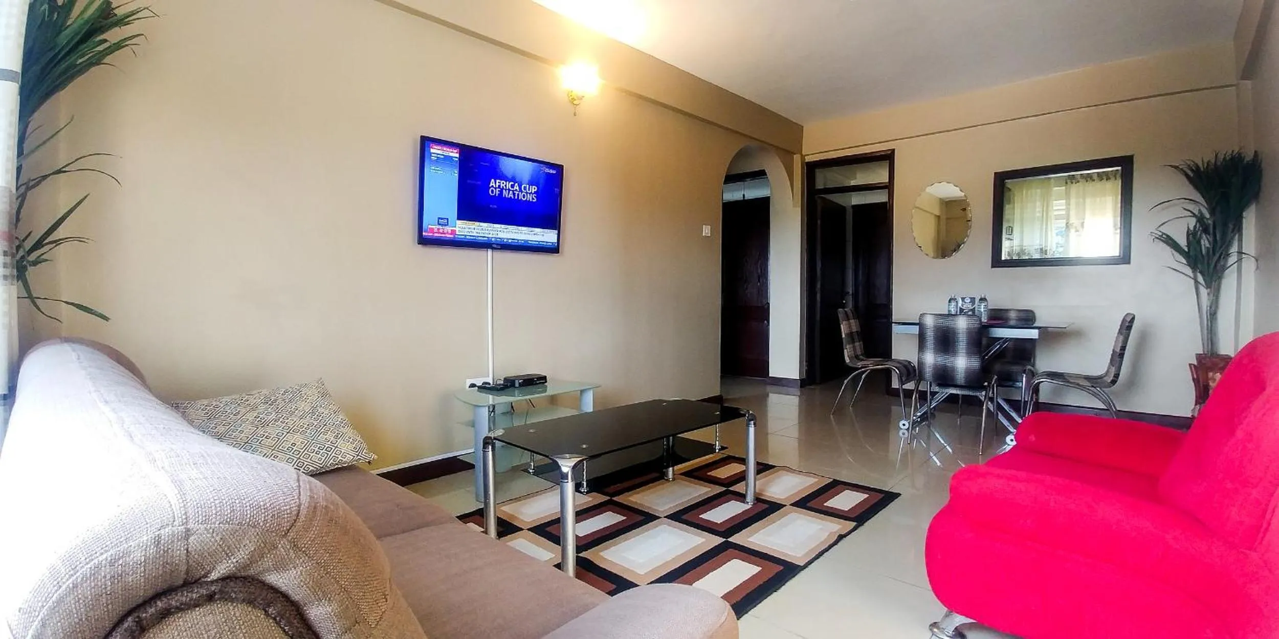 Living room in Karibu BB Suites