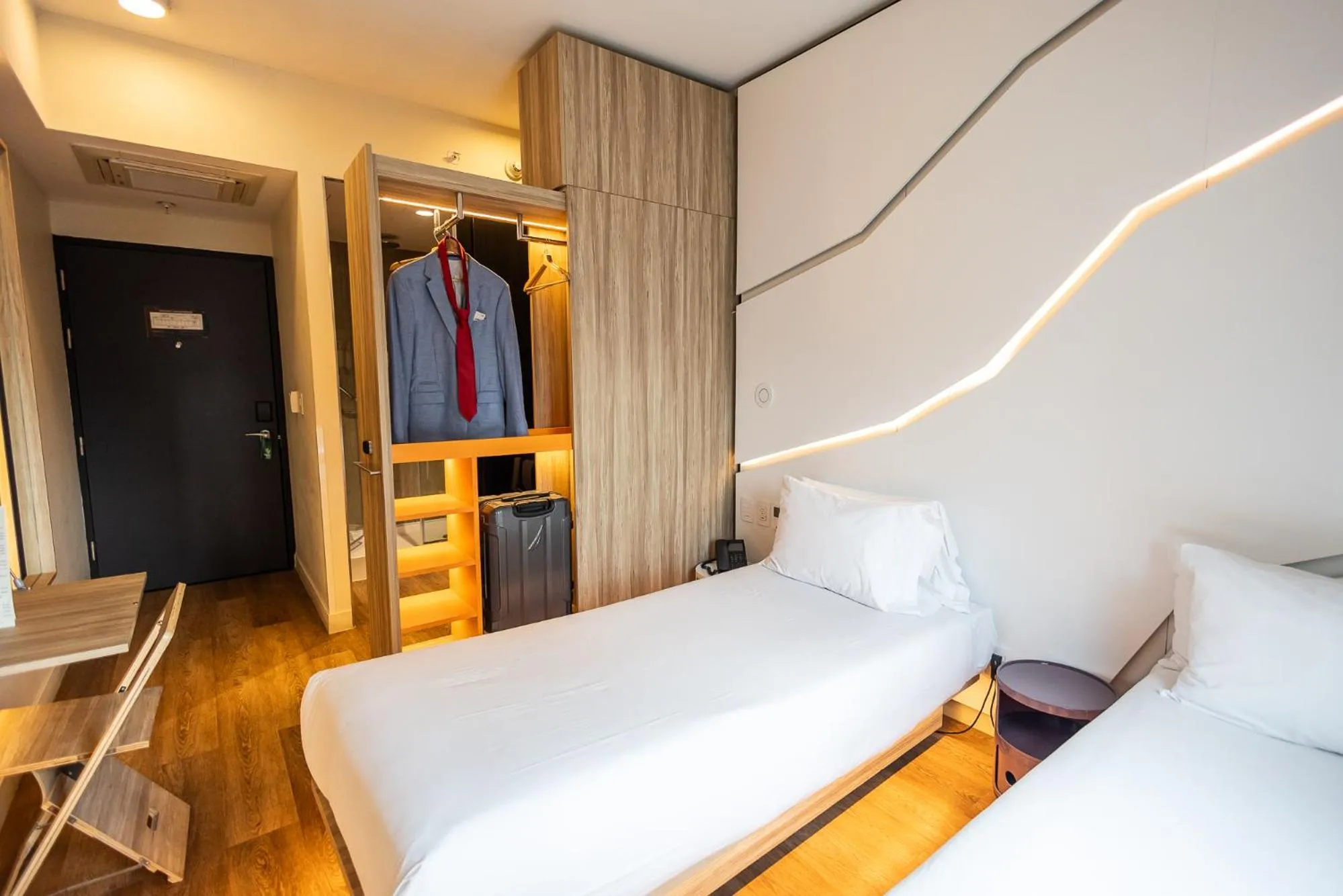 Bed in Hotel Nodo - El hotel que respira