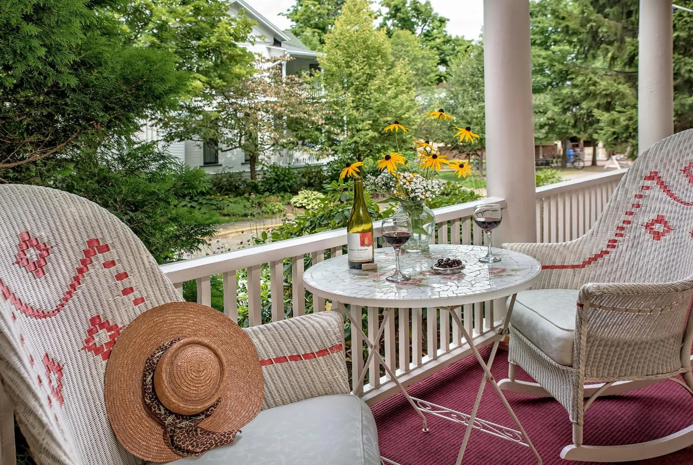 Balcony/Terrace in Spencer Hotel & Spa Chautauqua