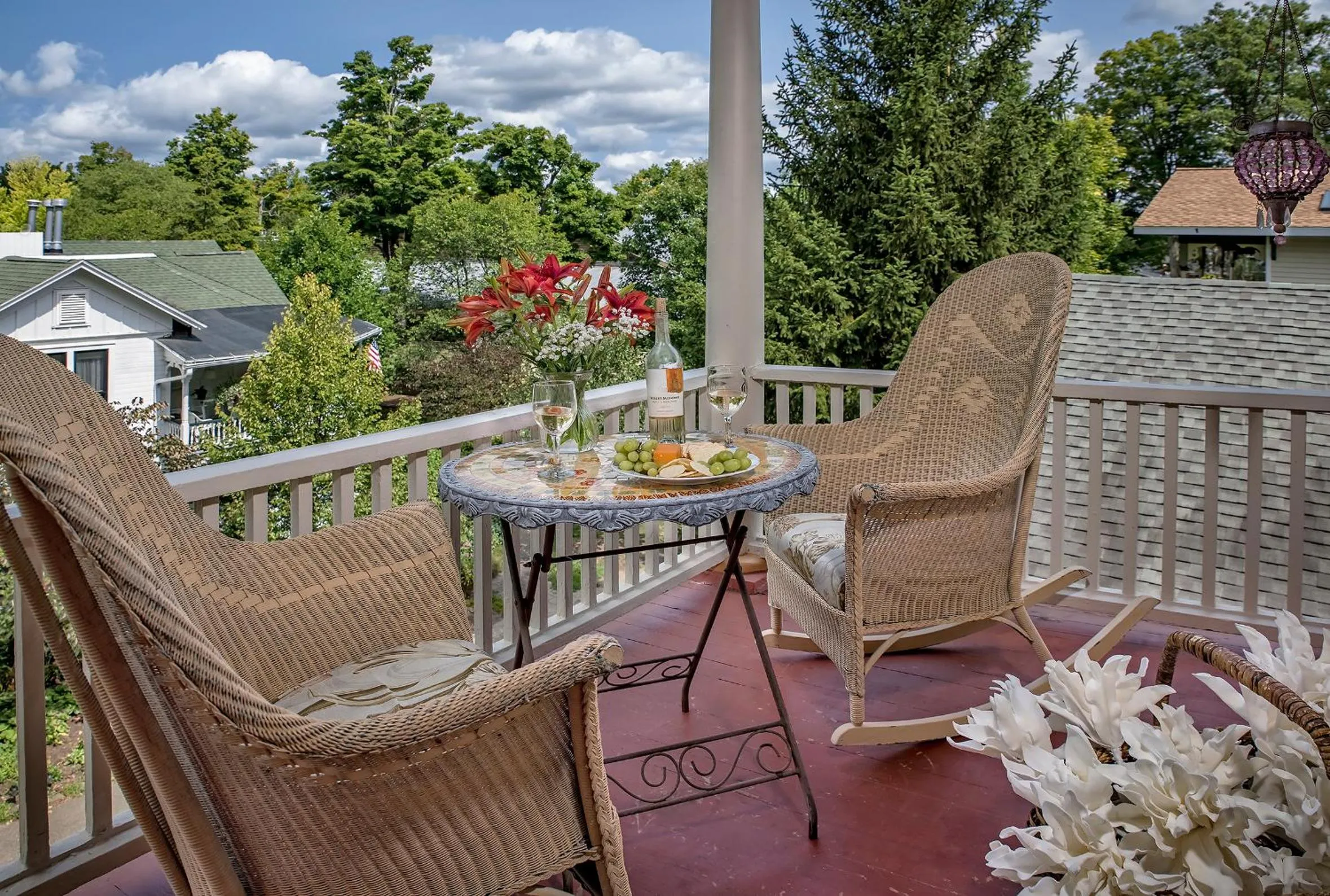Balcony/Terrace in Spencer Hotel & Spa Chautauqua