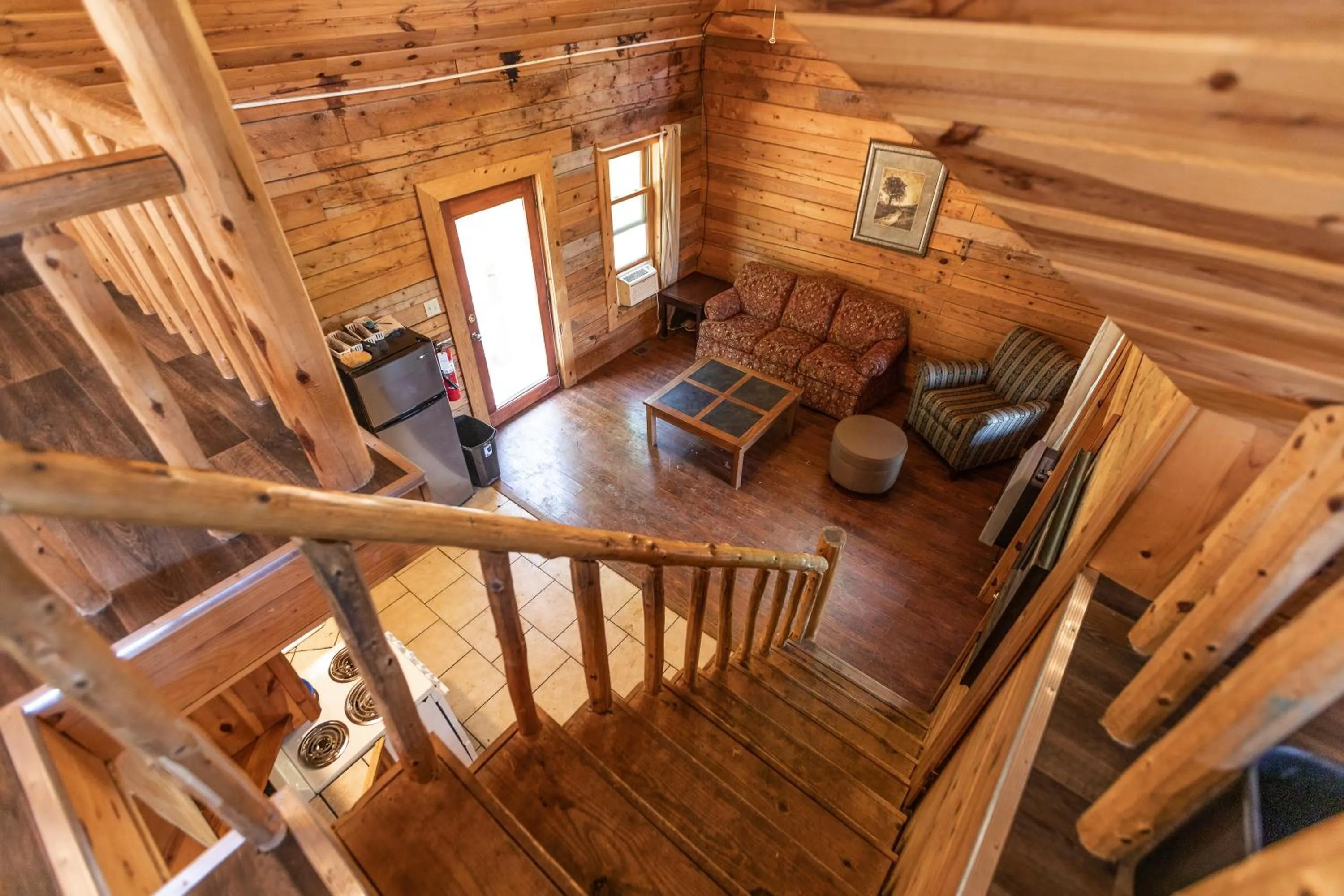 Living room in Meramec River Resort