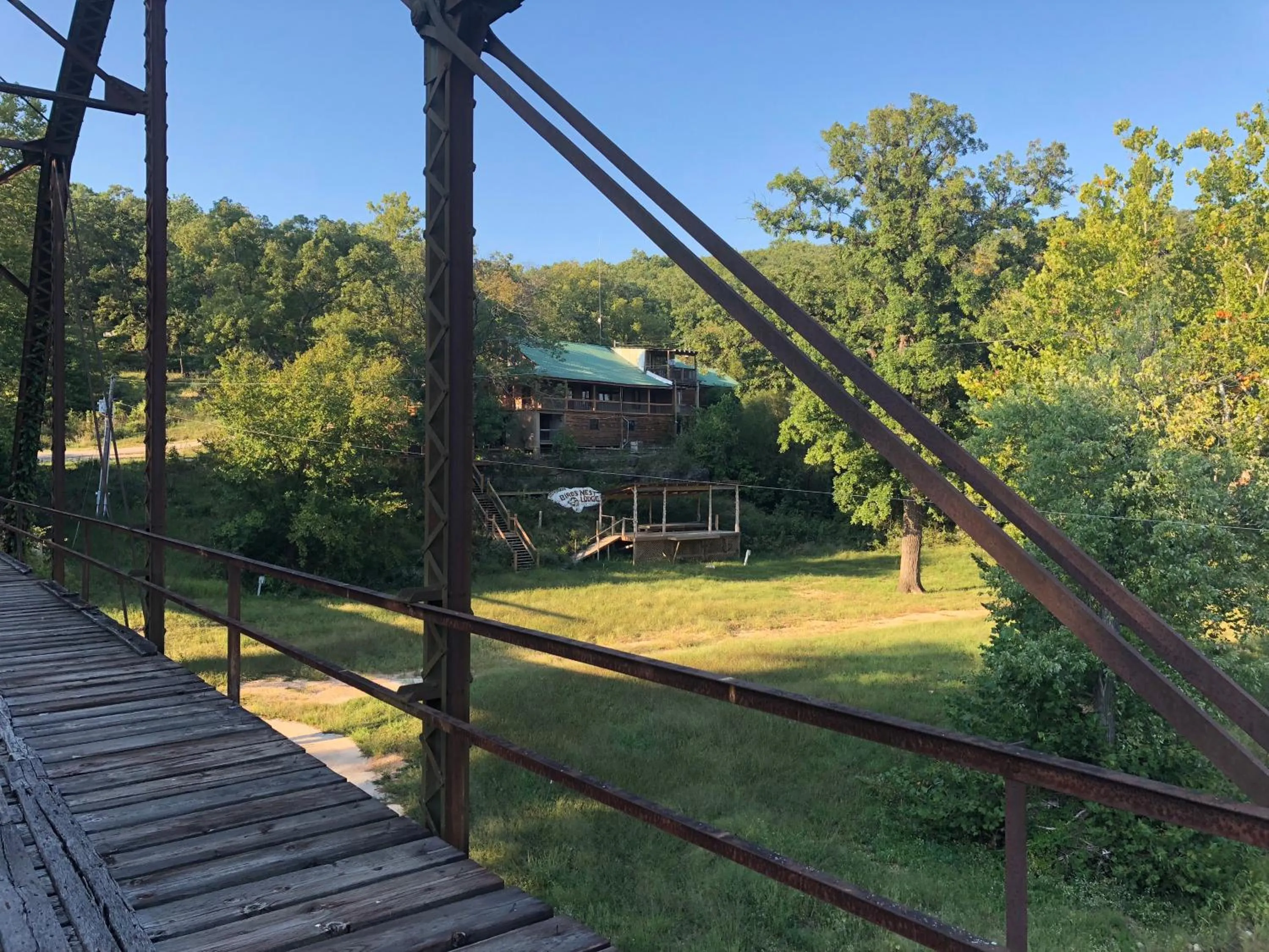 Garden view in Meramec River Resort