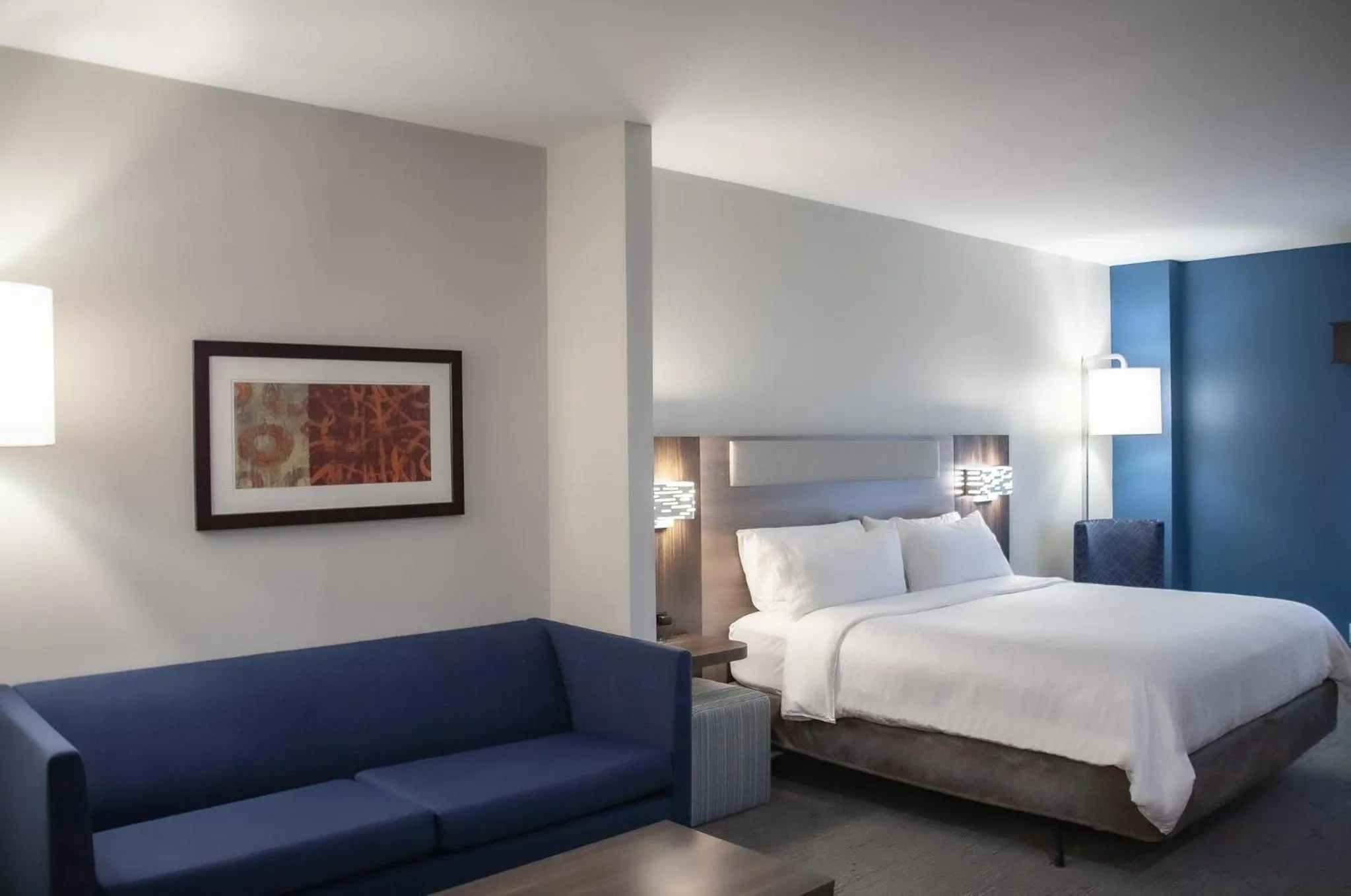 Photo of the whole room, Bed in Holiday Inn Express & Suites Overland Park by IHG