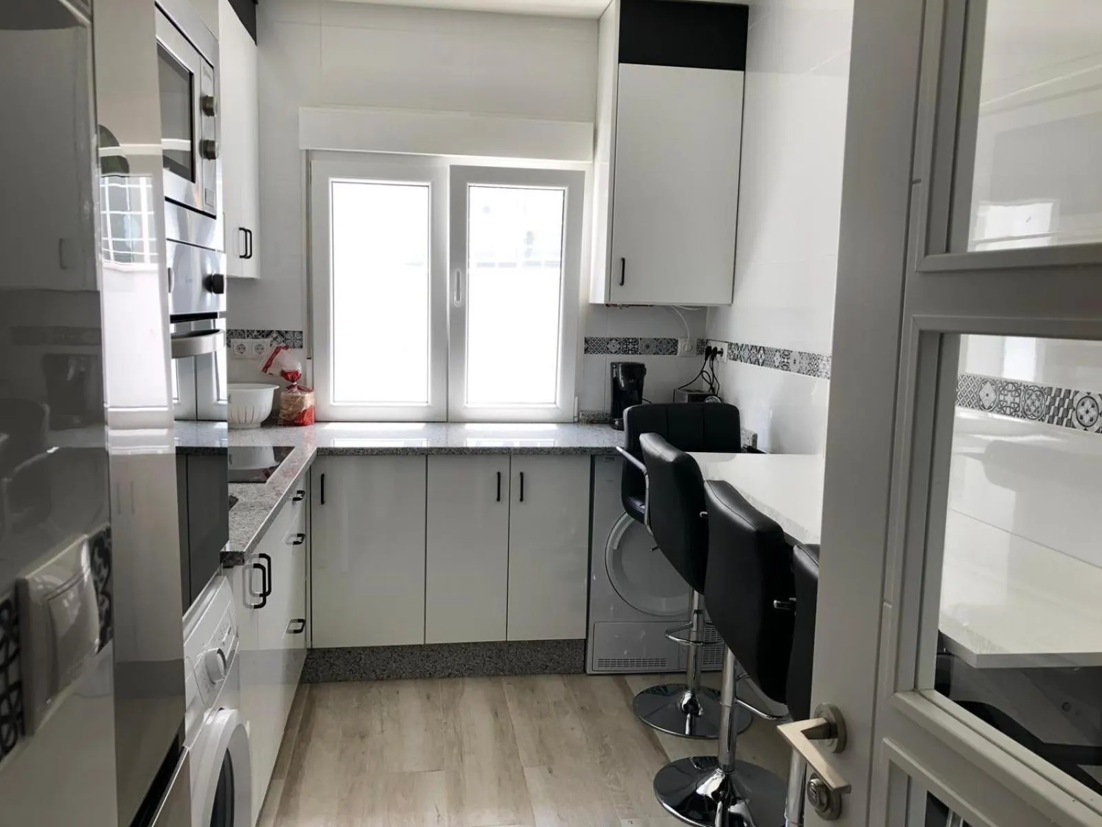 Kitchen or kitchenette in RESIDENCIA COMPOSTELA 2