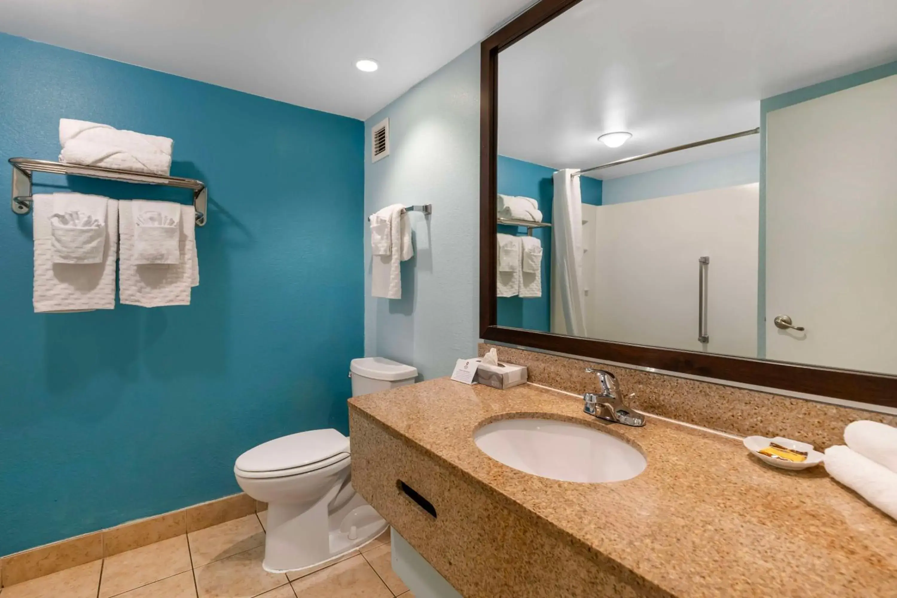 Bathroom in Best Western Plus Myrtle Beach@Intracoastal Bathroom in Best Western Plus Myrtle Beach@Intracoastal