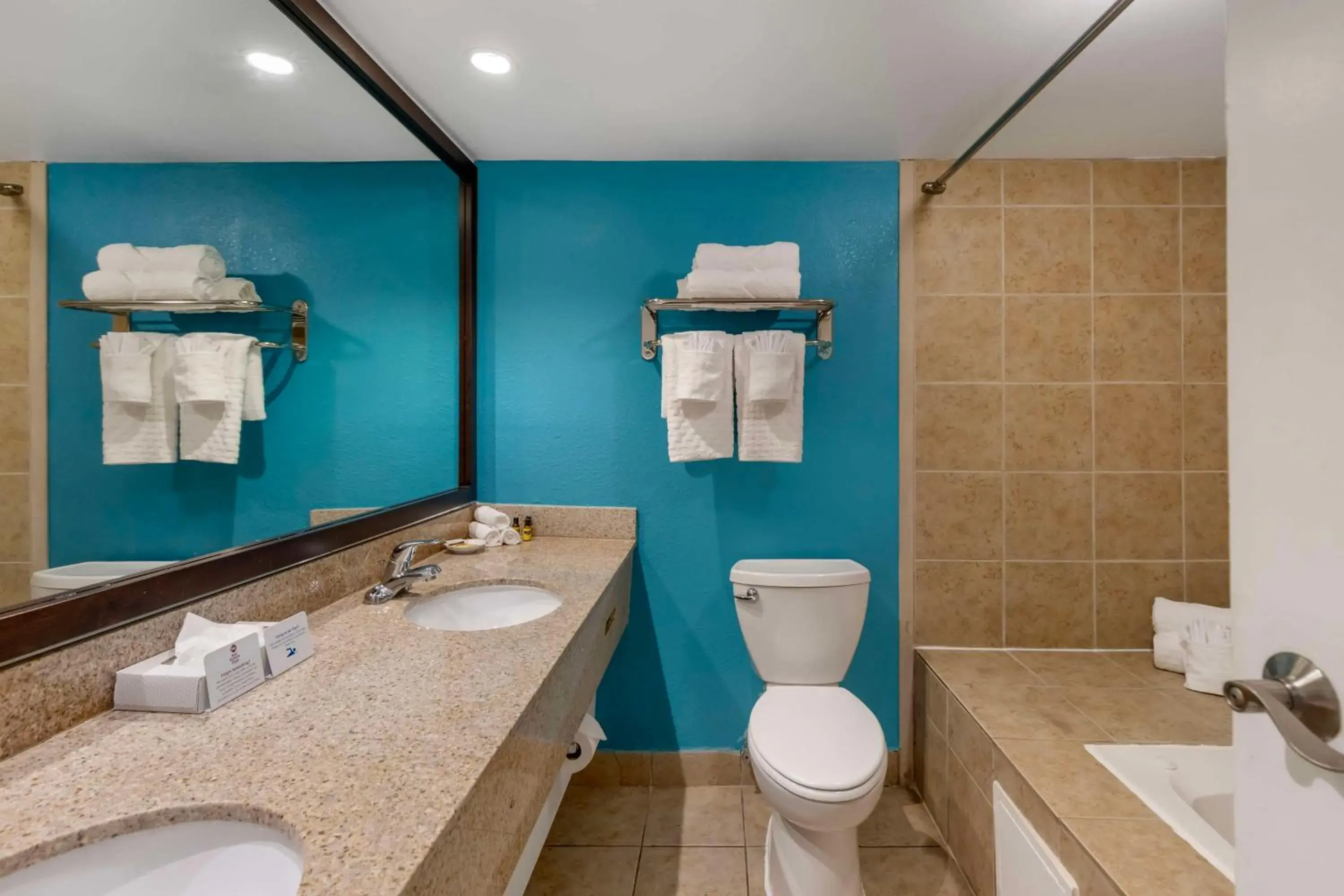 Bathroom in Best Western Plus Myrtle Beach@Intracoastal Bathroom in Best Western Plus Myrtle Beach@Intracoastal