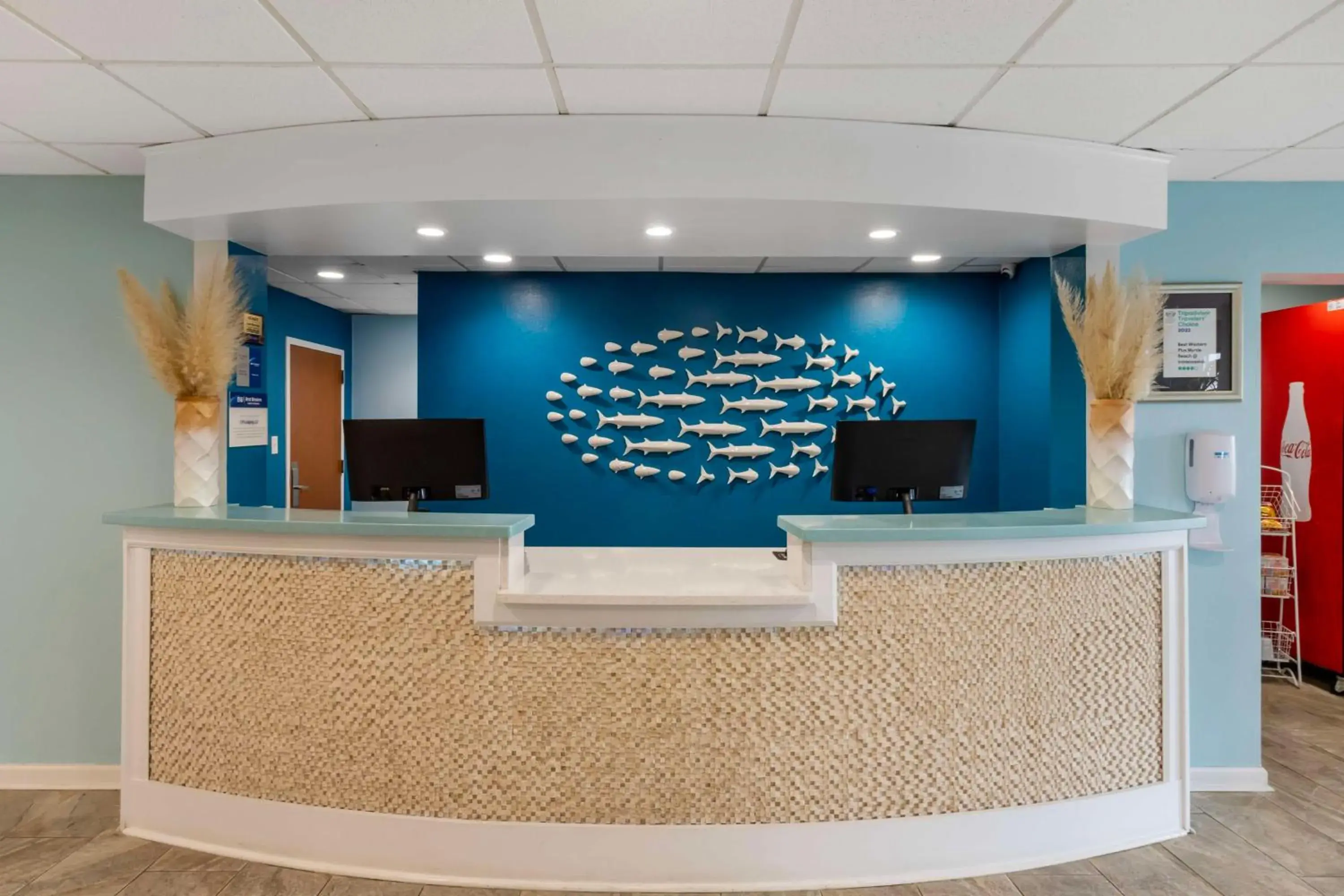 Lobby or reception in Best Western Plus Myrtle Beach@Intracoastal Lobby or reception in Best Western Plus Myrtle Beach@Intracoastal