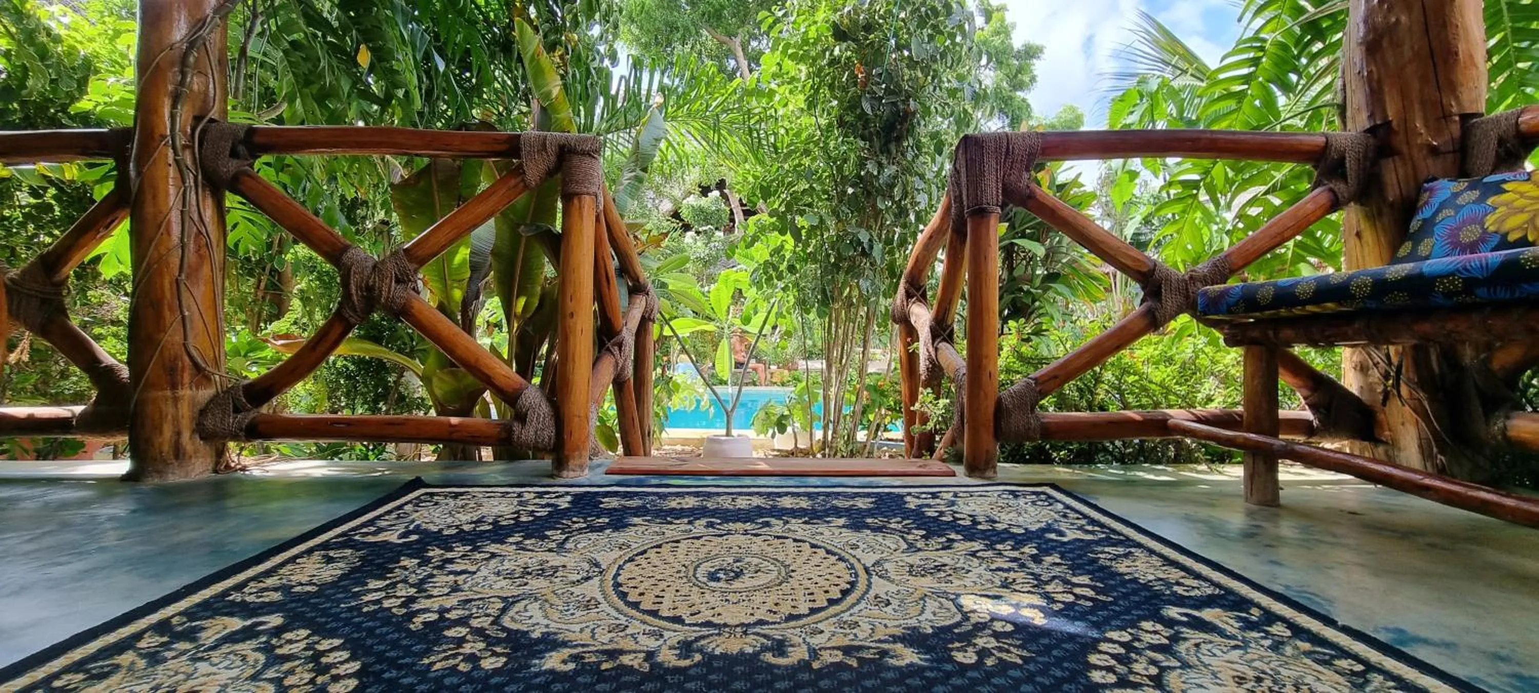 Balcony/Terrace in Salama & Mbuyuni Bungalows