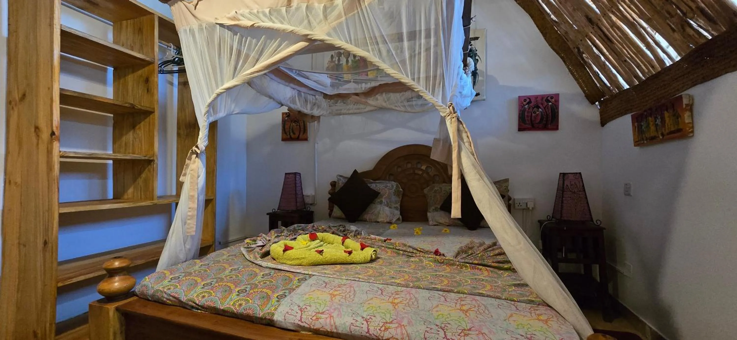 Toilet, Bed in Salama & Mbuyuni Bungalows