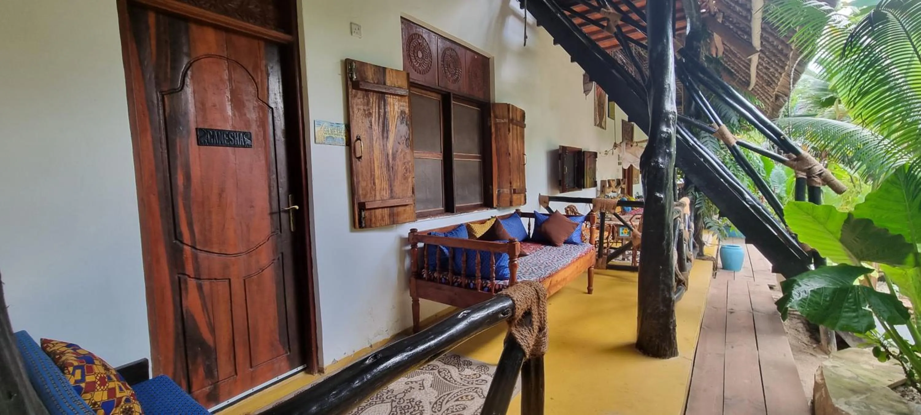 Balcony/Terrace in Salama & Mbuyuni Bungalows