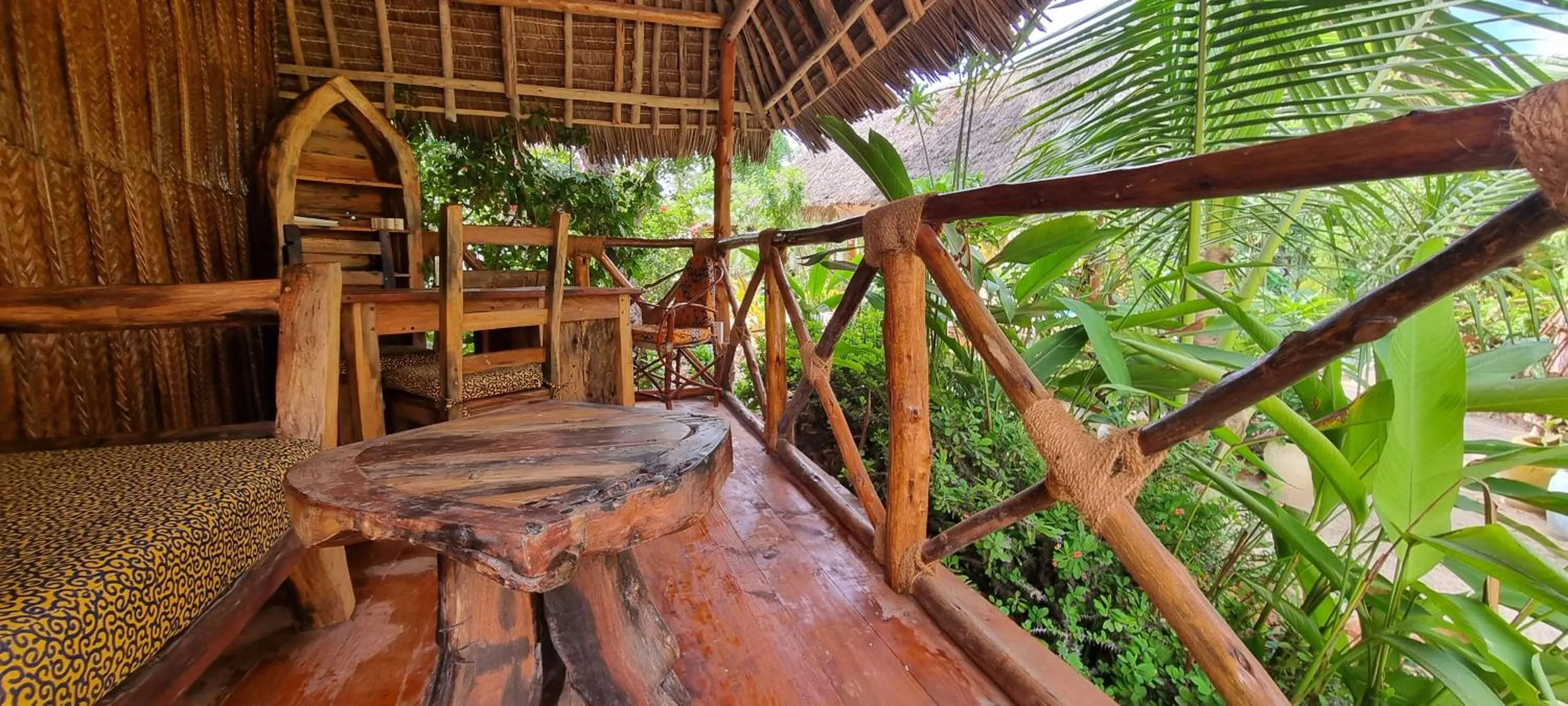 Lobby or reception in Salama & Mbuyuni Bungalows