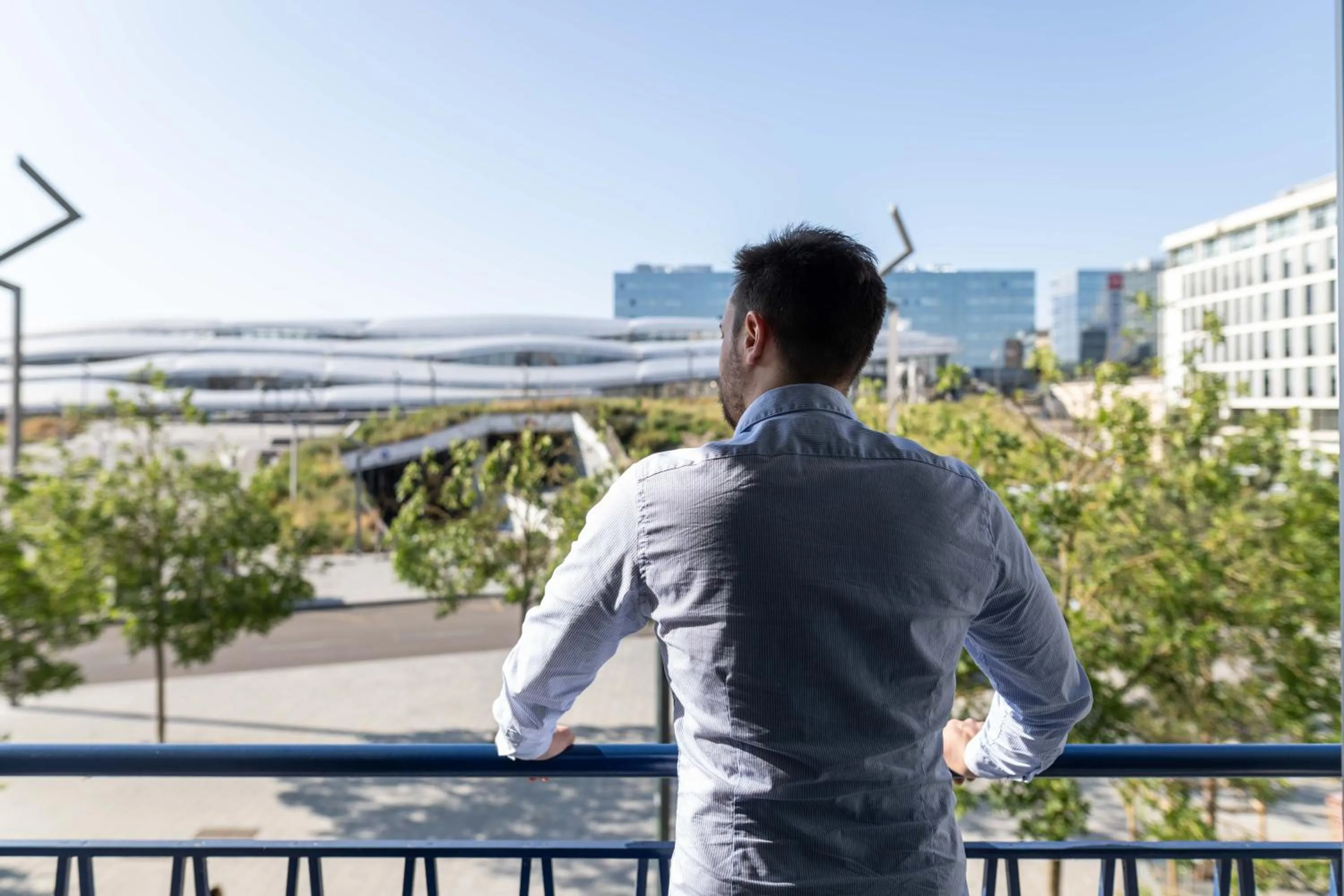Balcony/Terrace in le paris brest hotel