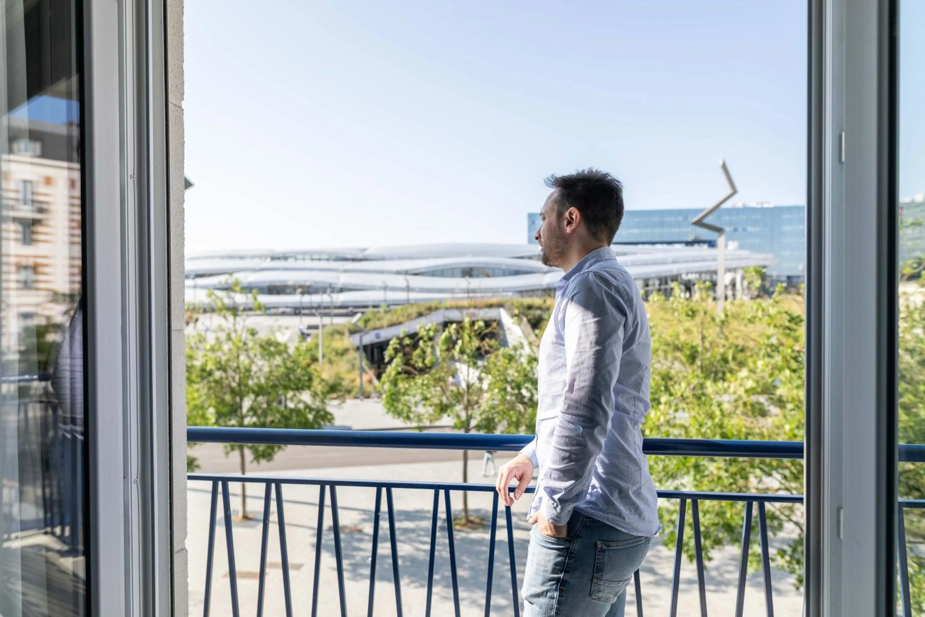 View (from property/room) in le paris brest hotel