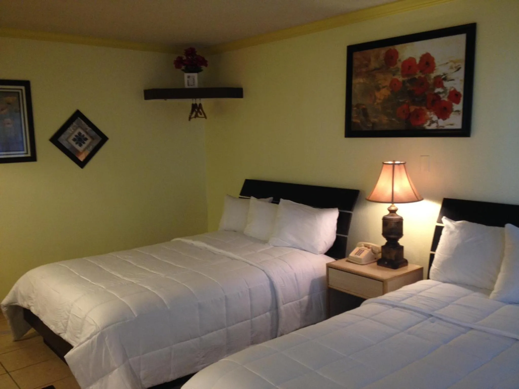 Bed in Victorian Inn