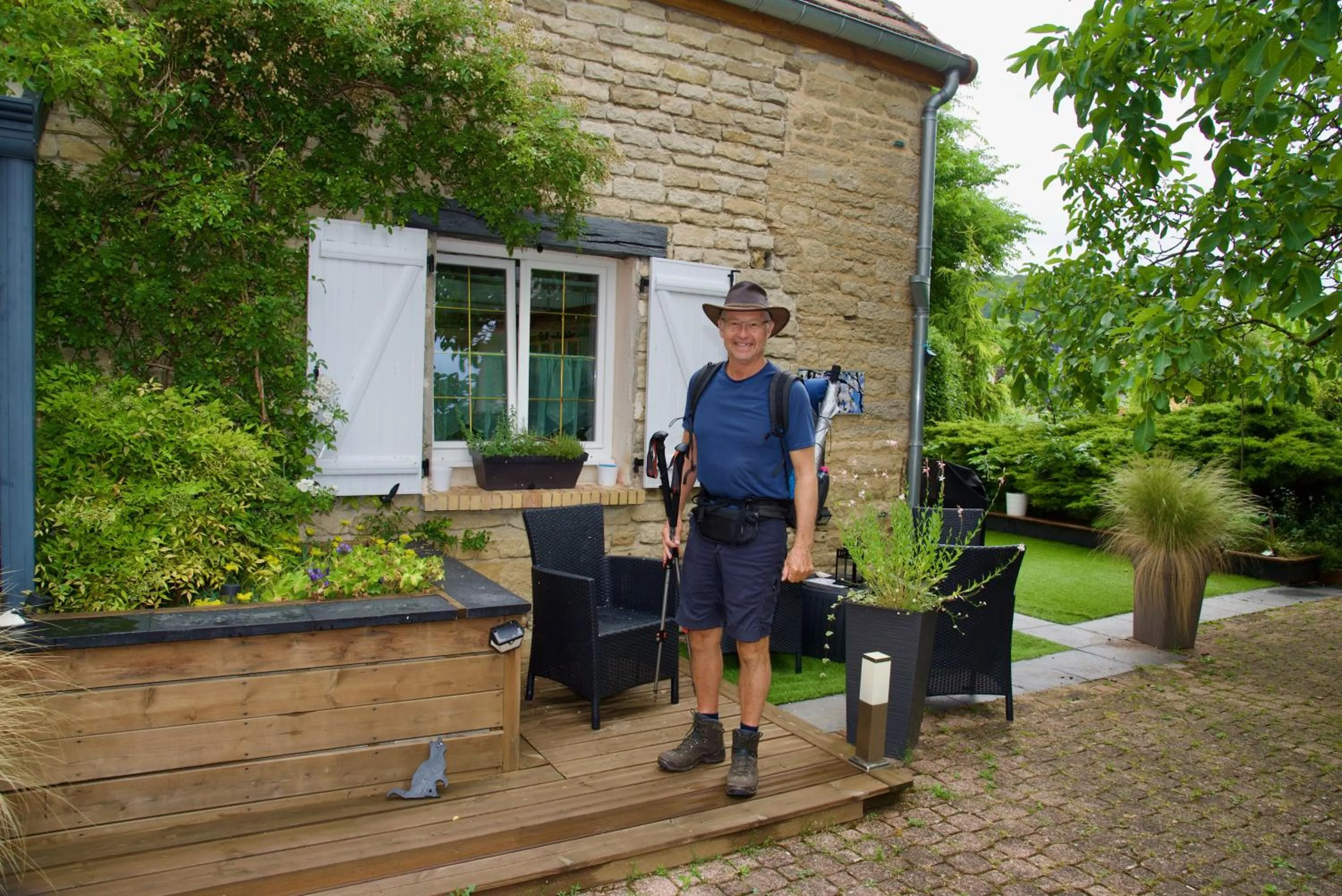 group of guests in Les Nymphéas 52