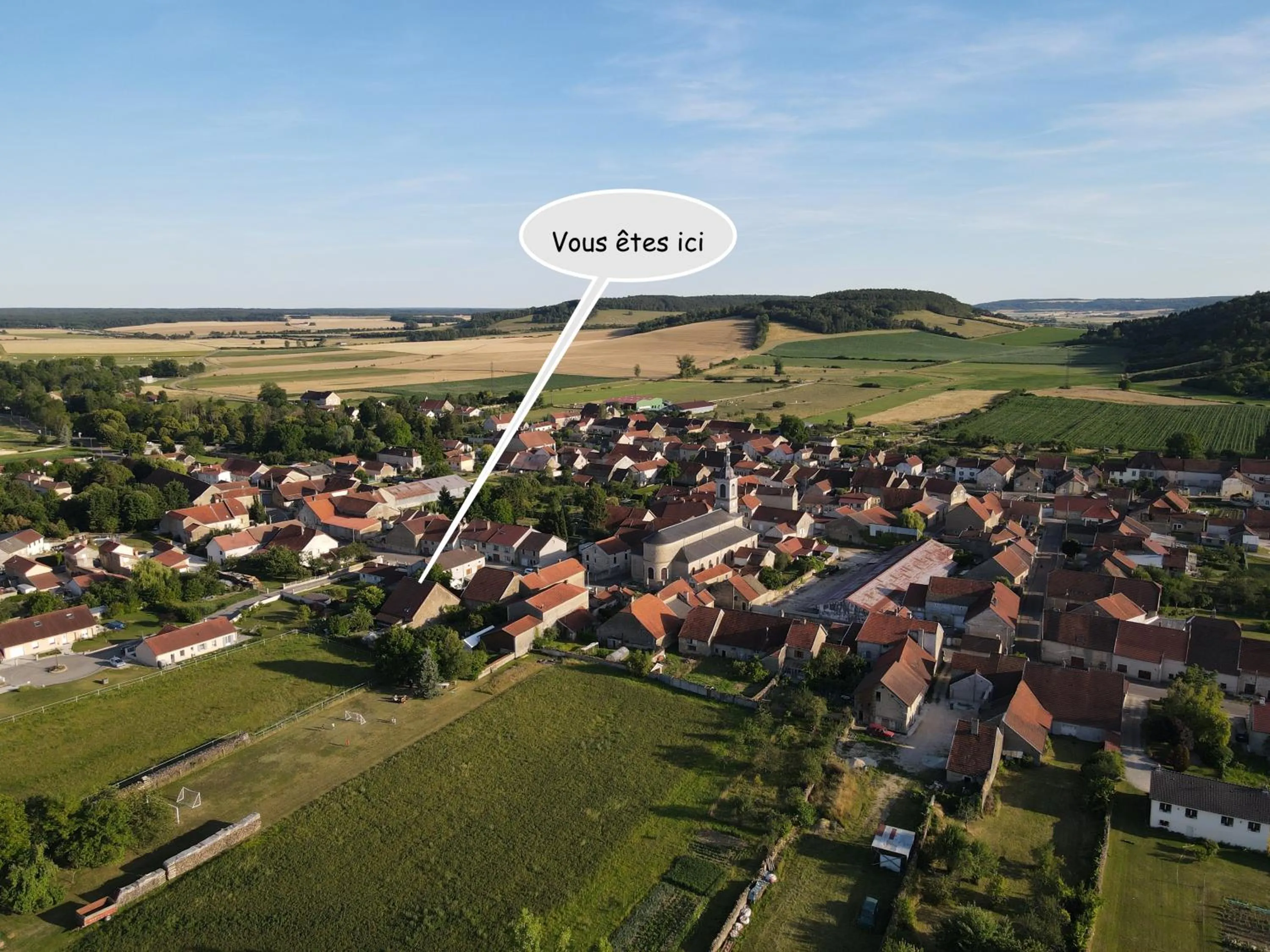 Bird's eye view in Les Nymphéas 52