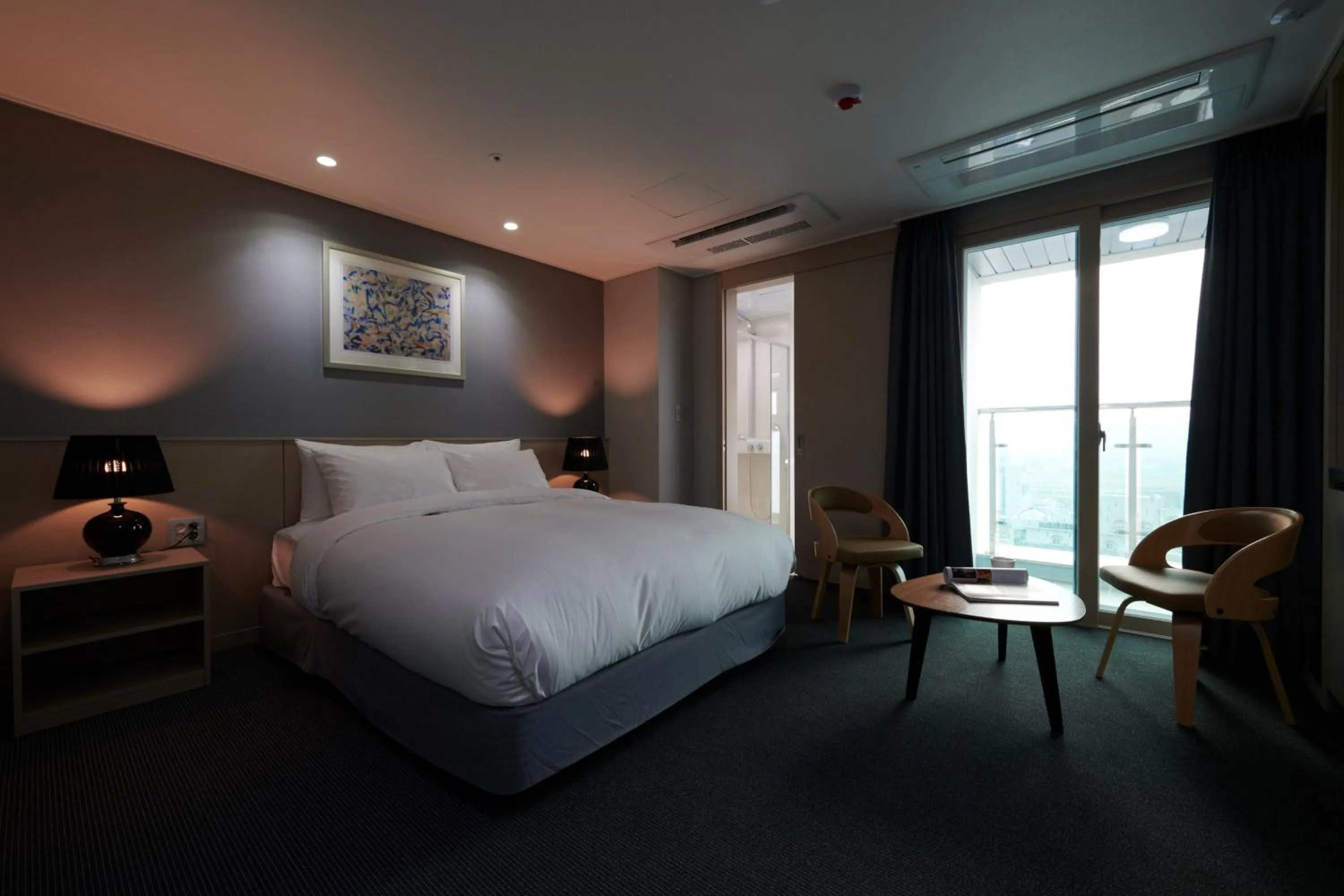 Bedroom, Bed in New Raon Stay