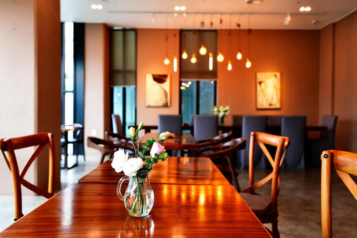 Buffet breakfast in New Raon Stay