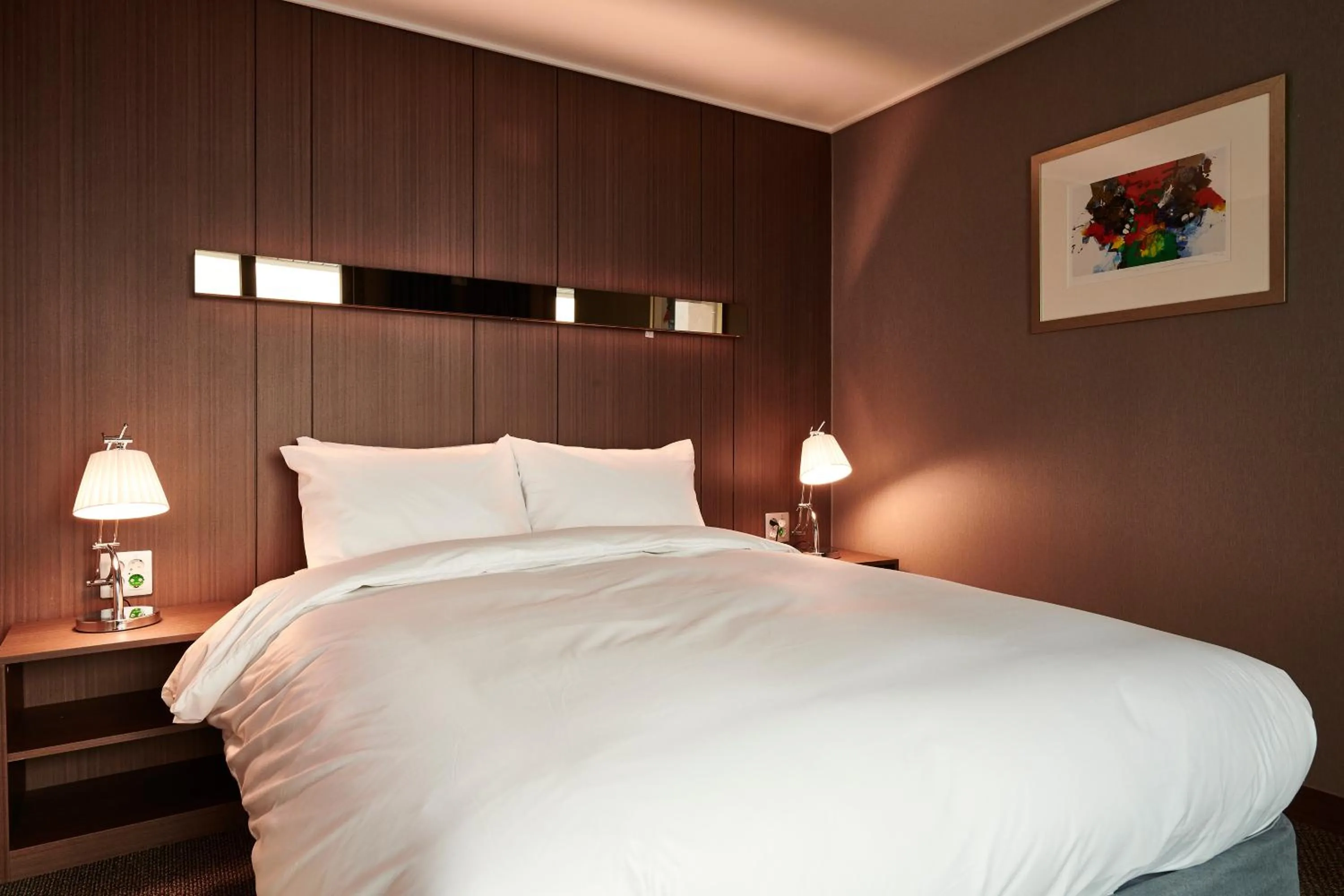 Bedroom, Bed in New Raon Stay