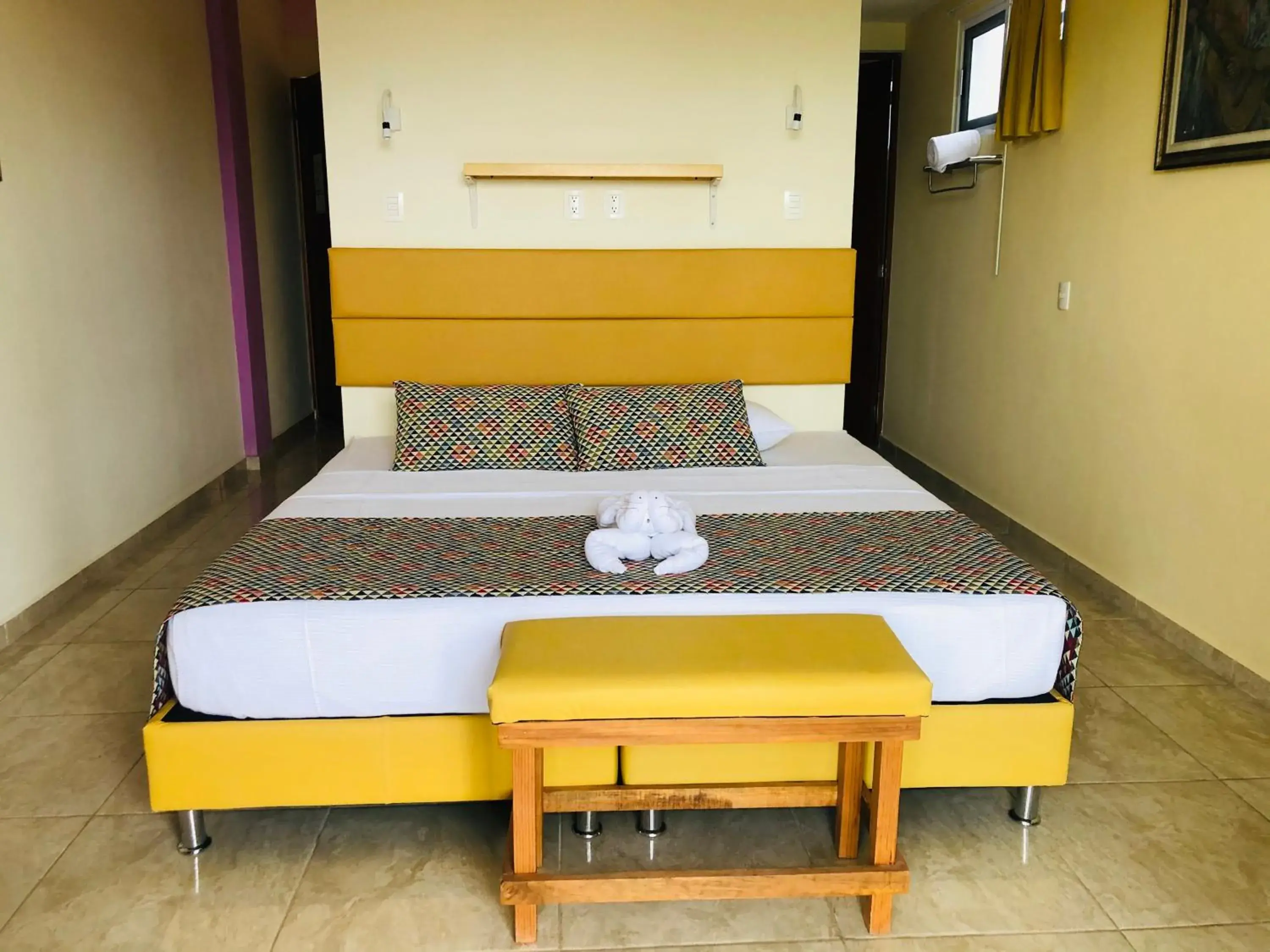 King Room with Balcony in Hotel Arcoiris Tulum King Room with Balcony in Hotel Arcoiris Tulum