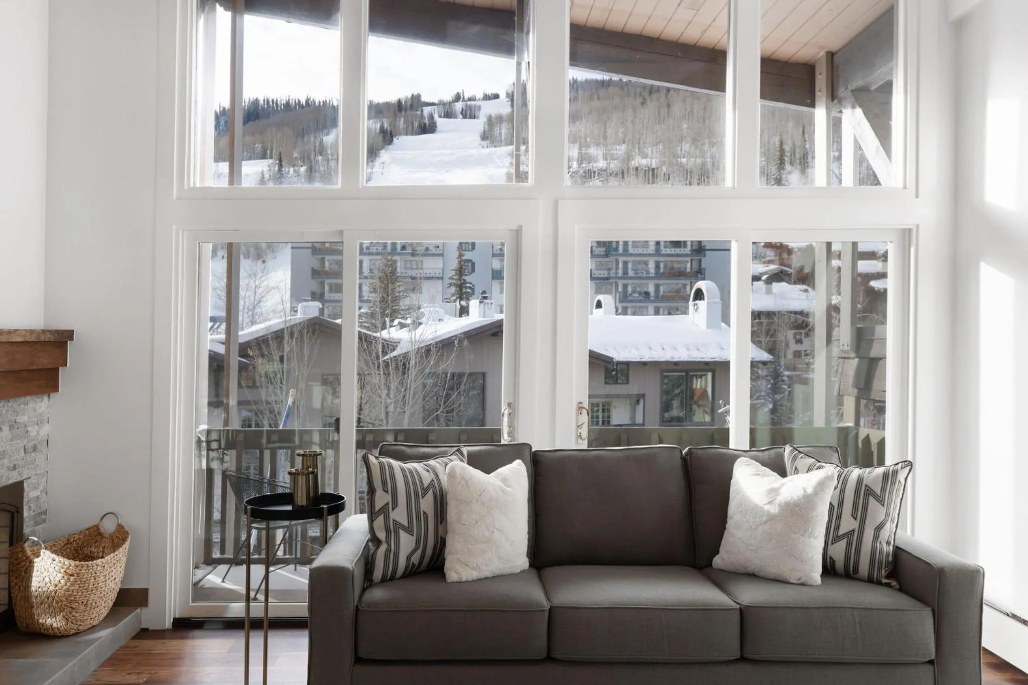 Living room in Sitzmark Vail