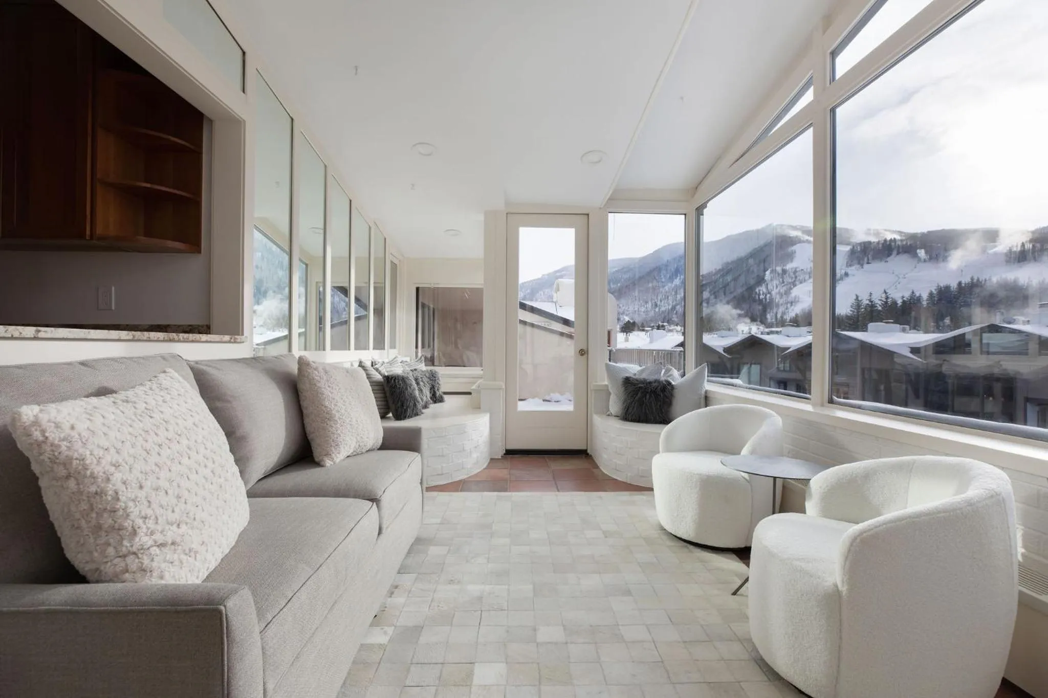 Seating area in Sitzmark Vail