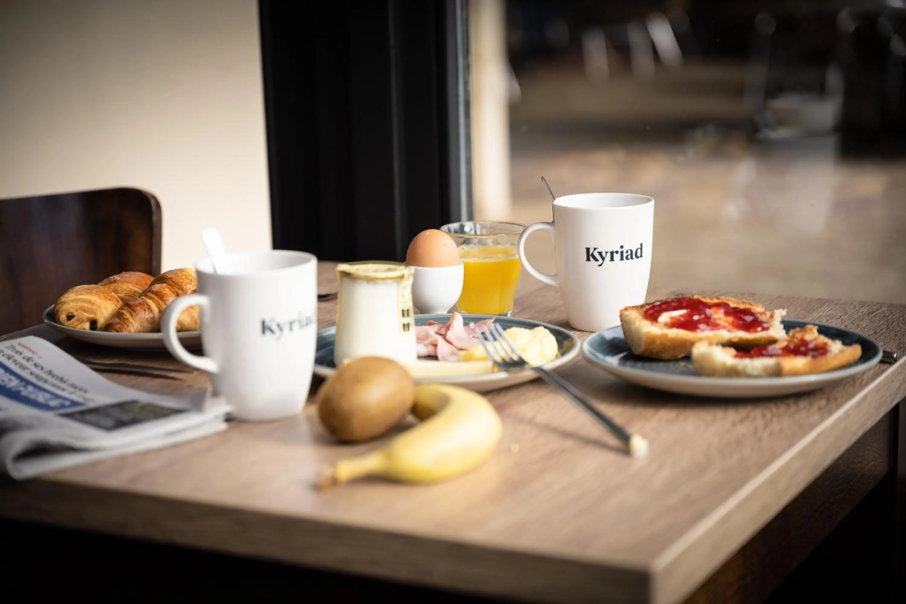 Breakfast in Kyriad Beaune