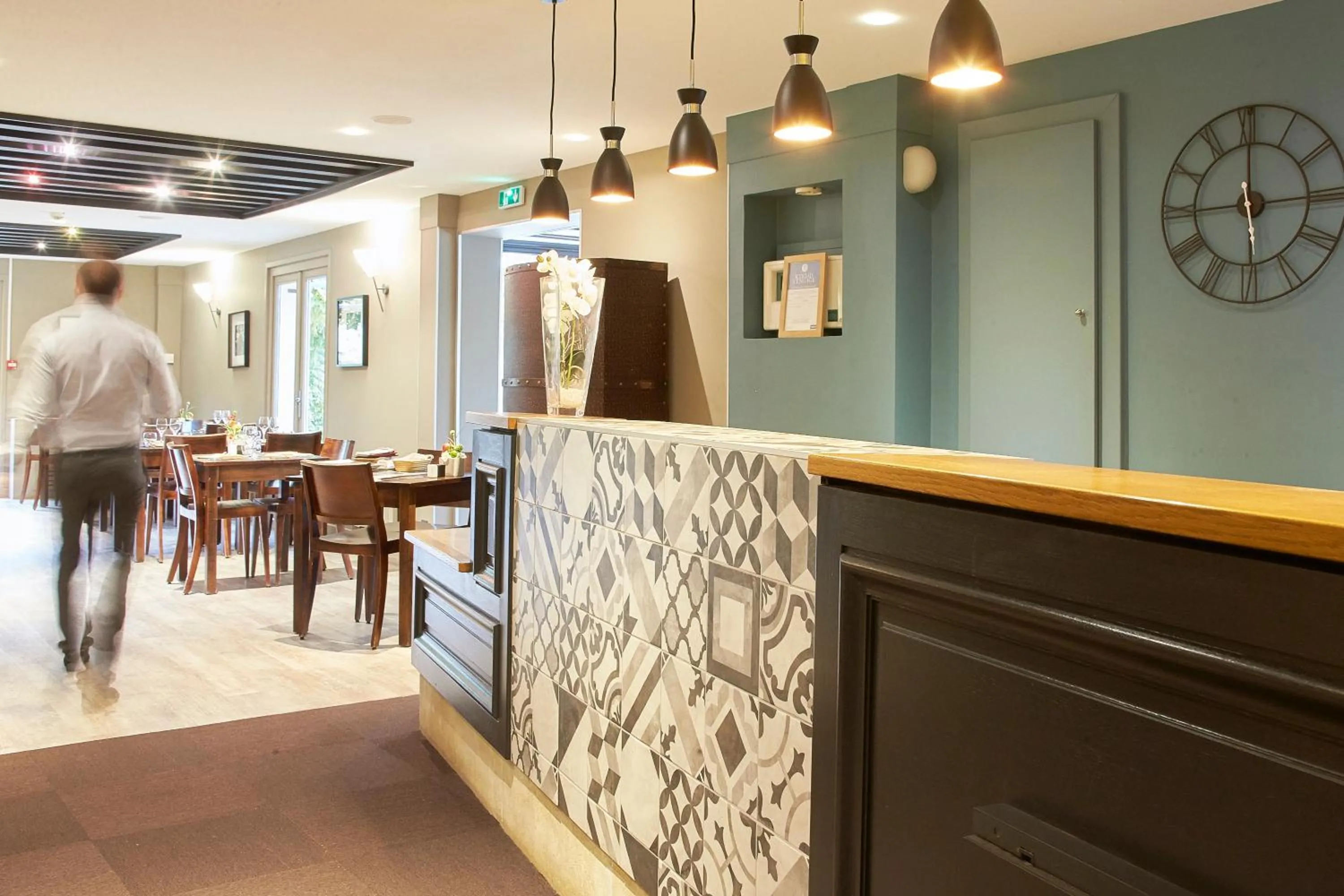 Lobby or reception in Kyriad Beaune