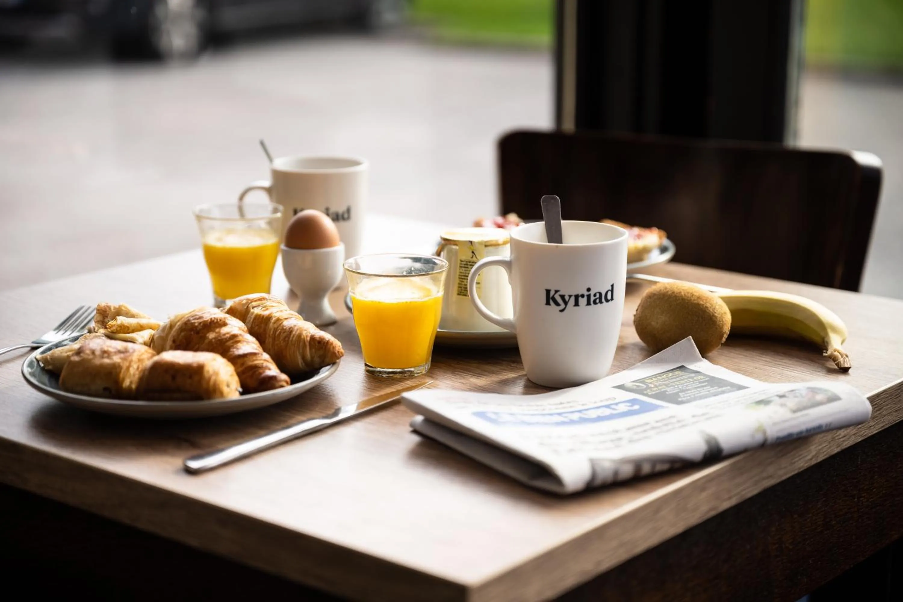 Breakfast in Kyriad Beaune