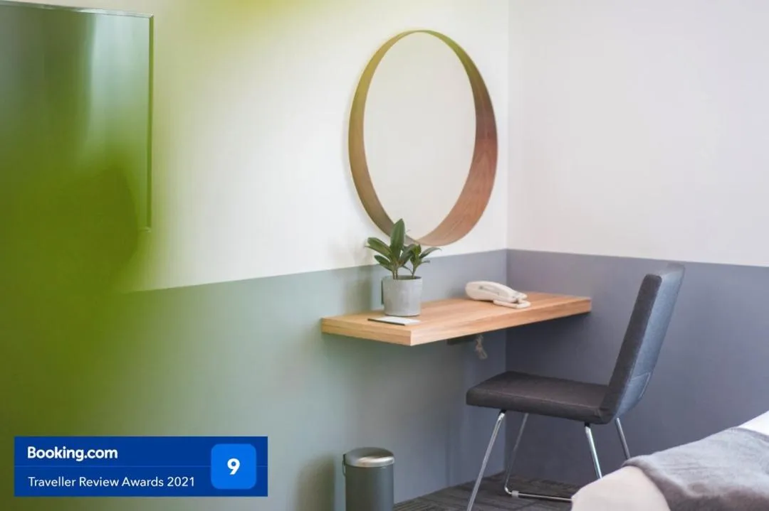 Seating area in Z HOTEL