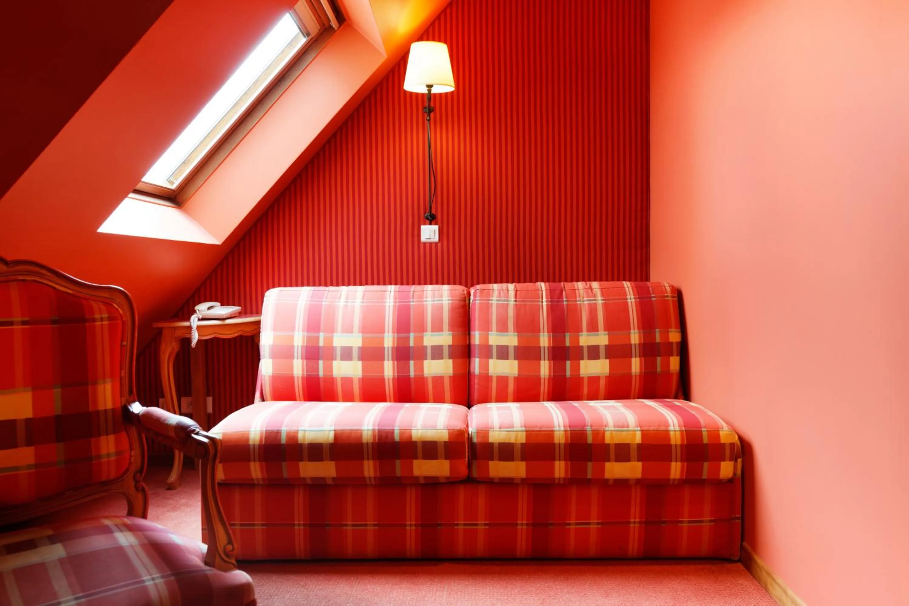 Living room in Logis Hôtel Beauséjour Colmar