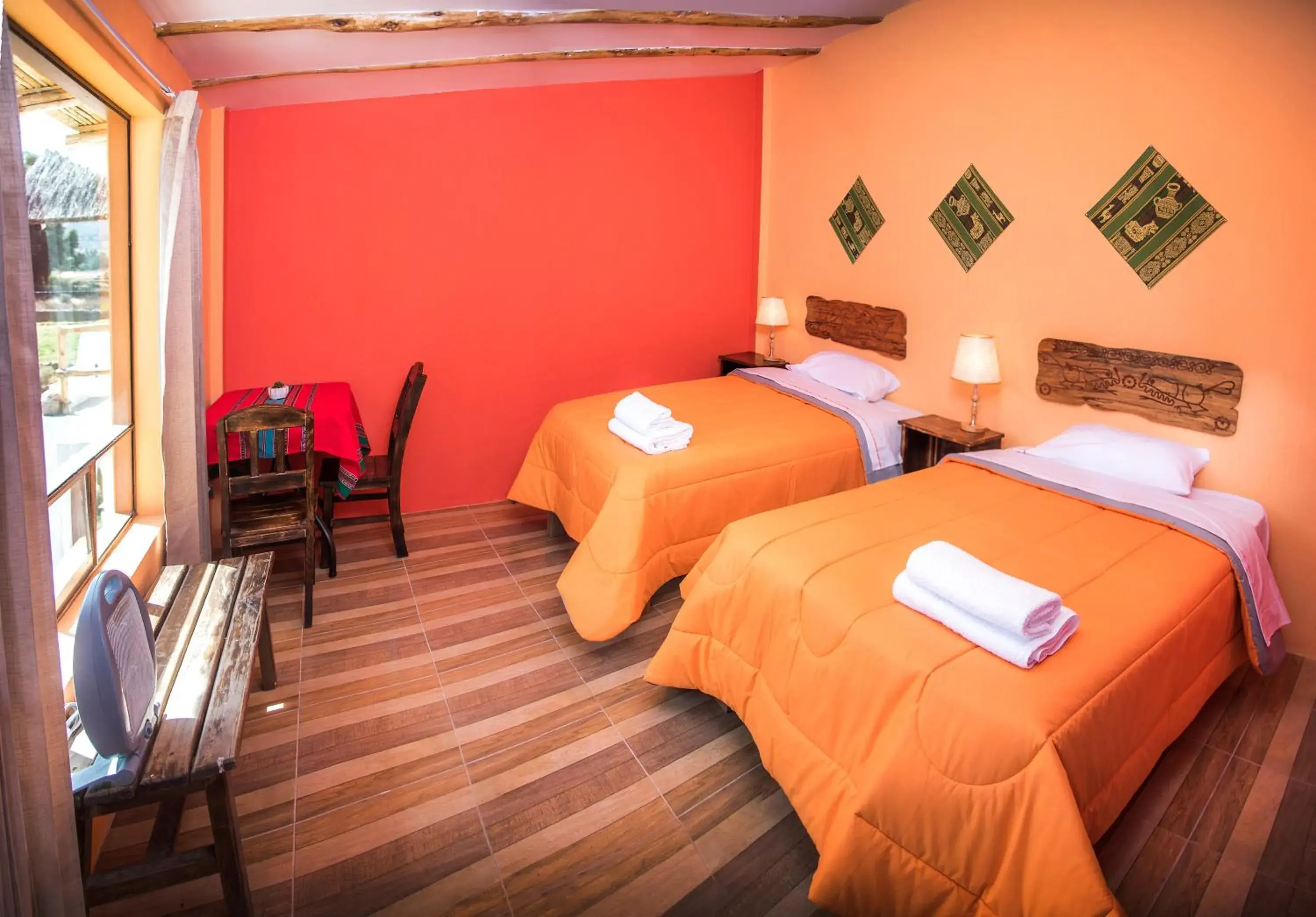 Twin Room with Private Bathroom in Le Foyer Colca Twin Room with Private Bathroom in Le Foyer Colca