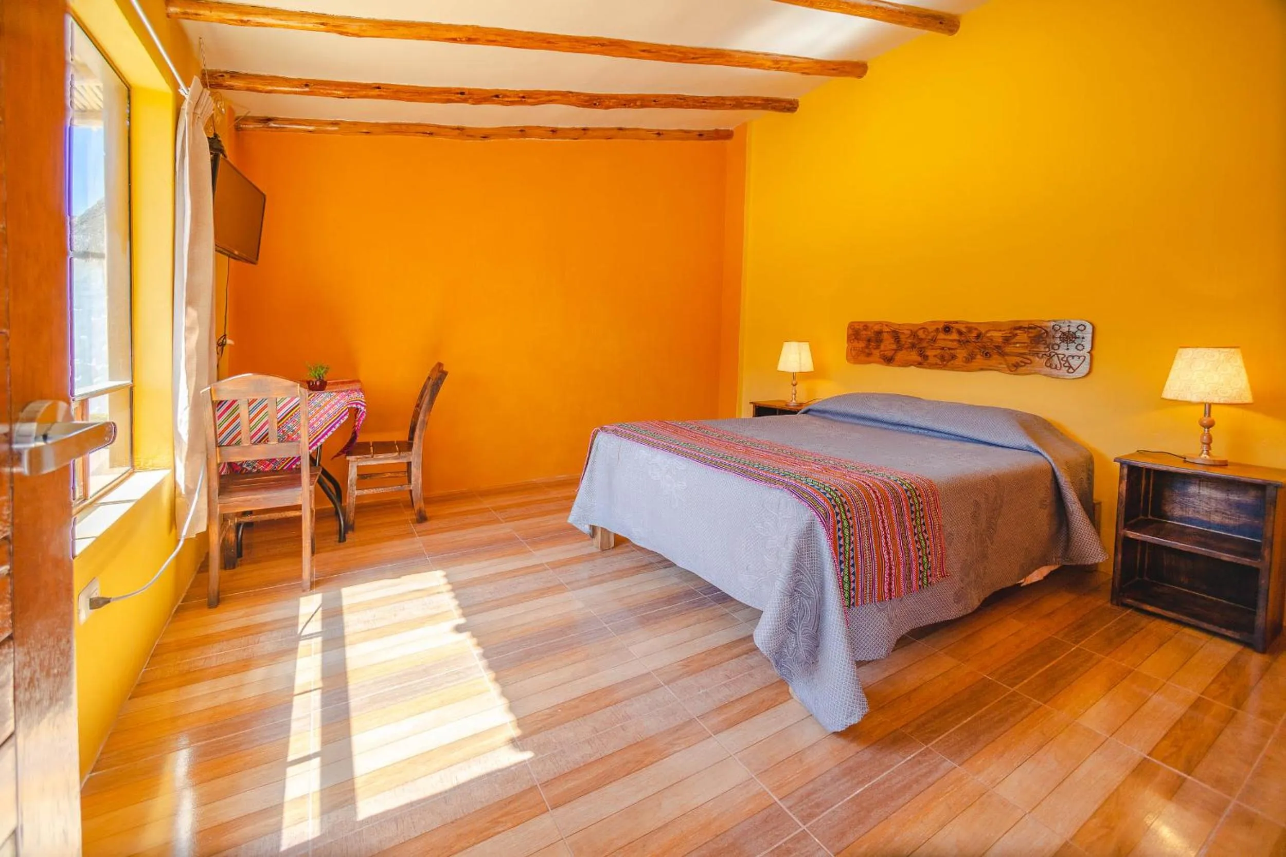 Bed in Le Foyer Colca