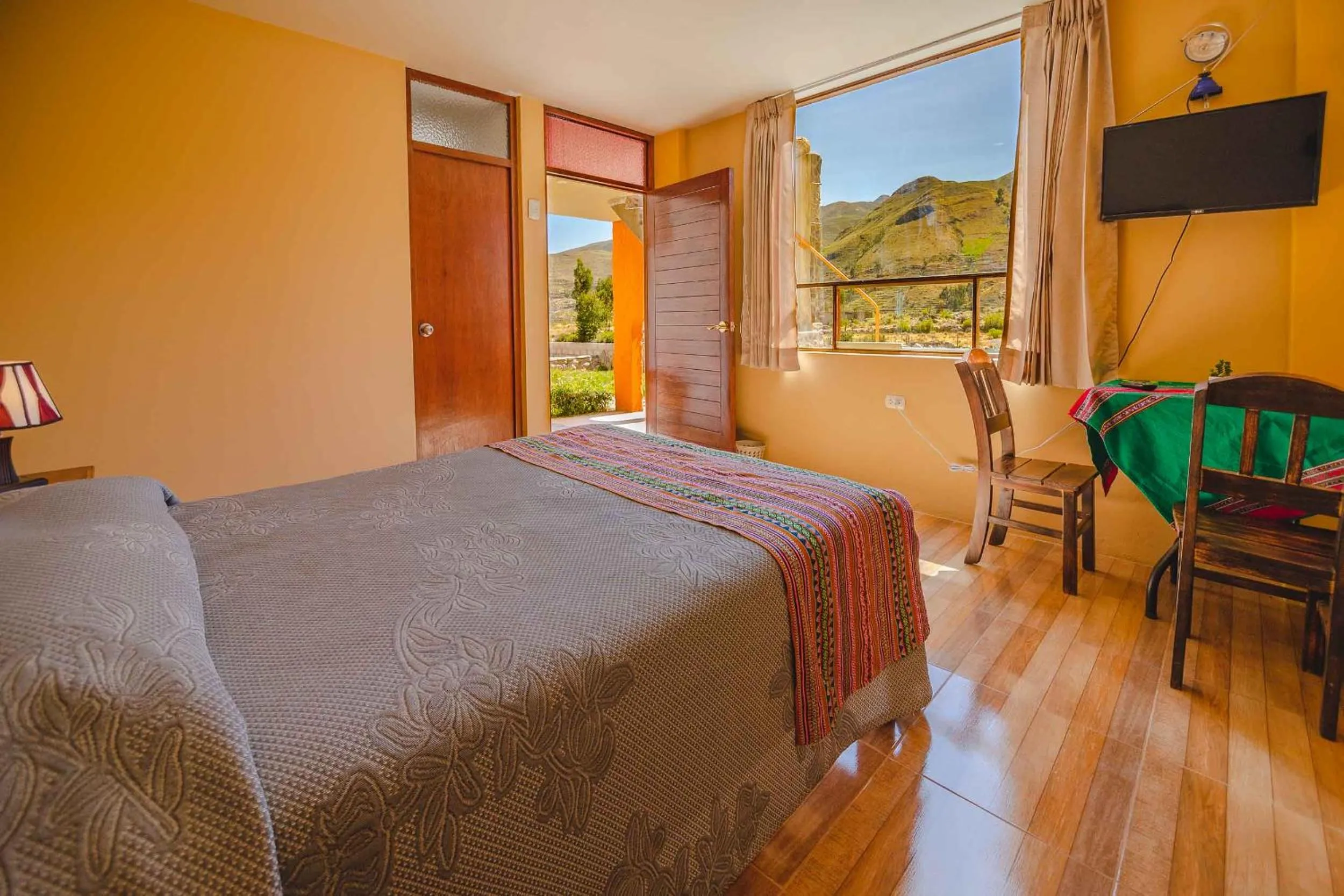 Bed in Le Foyer Colca