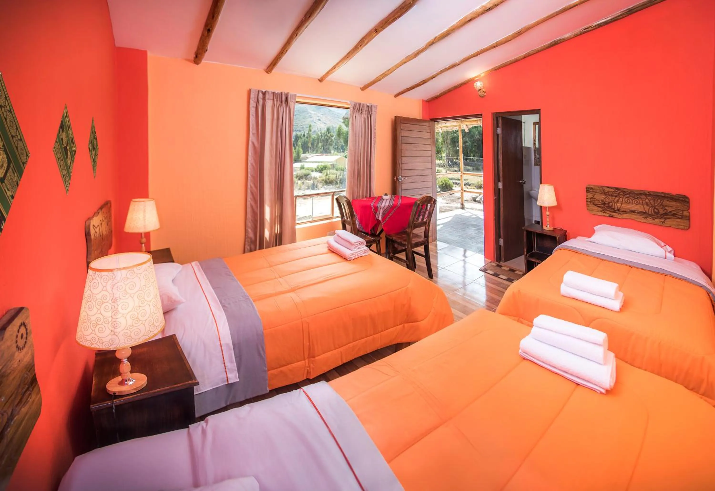 Bed in Le Foyer Colca