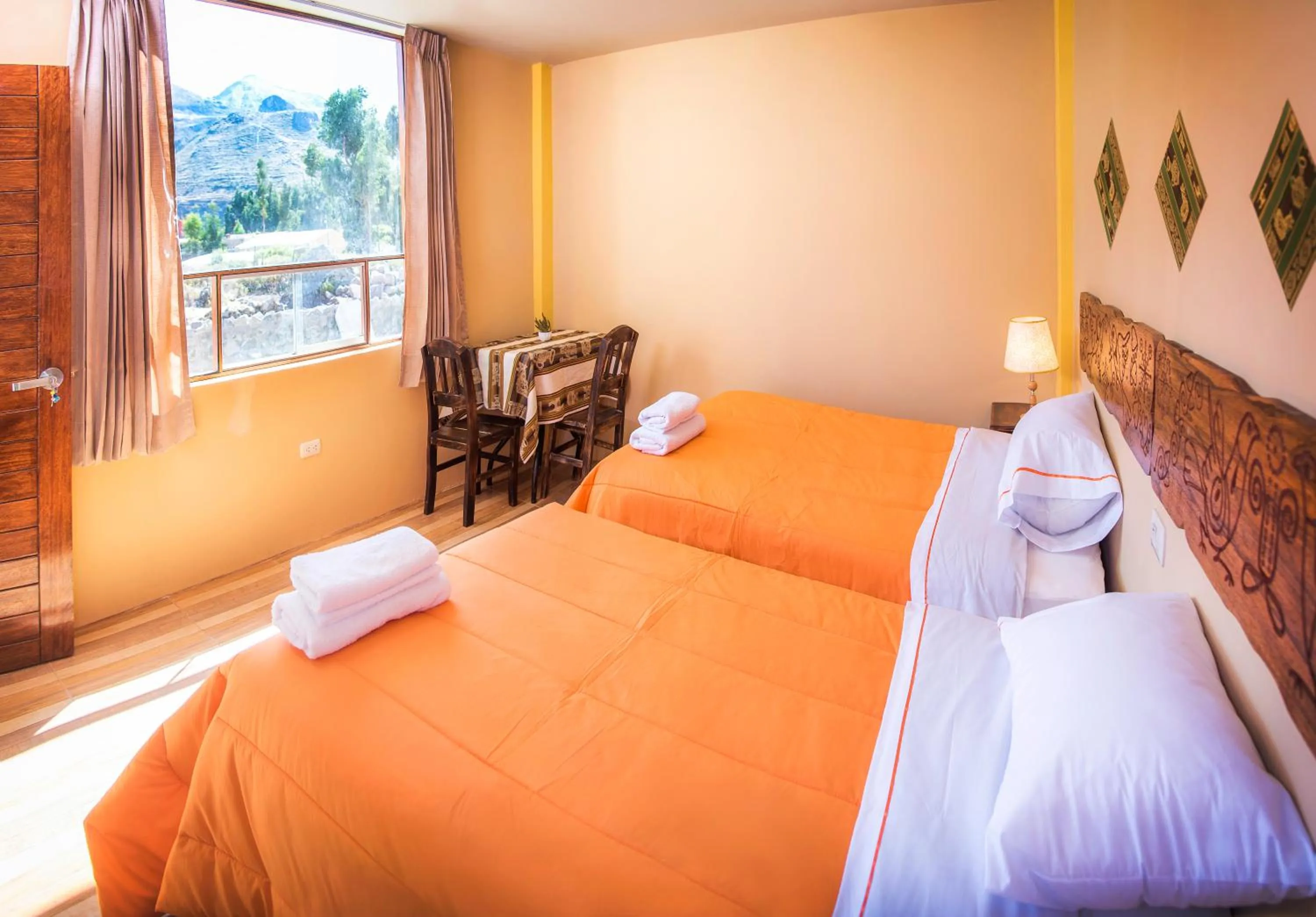 Bed in Le Foyer Colca