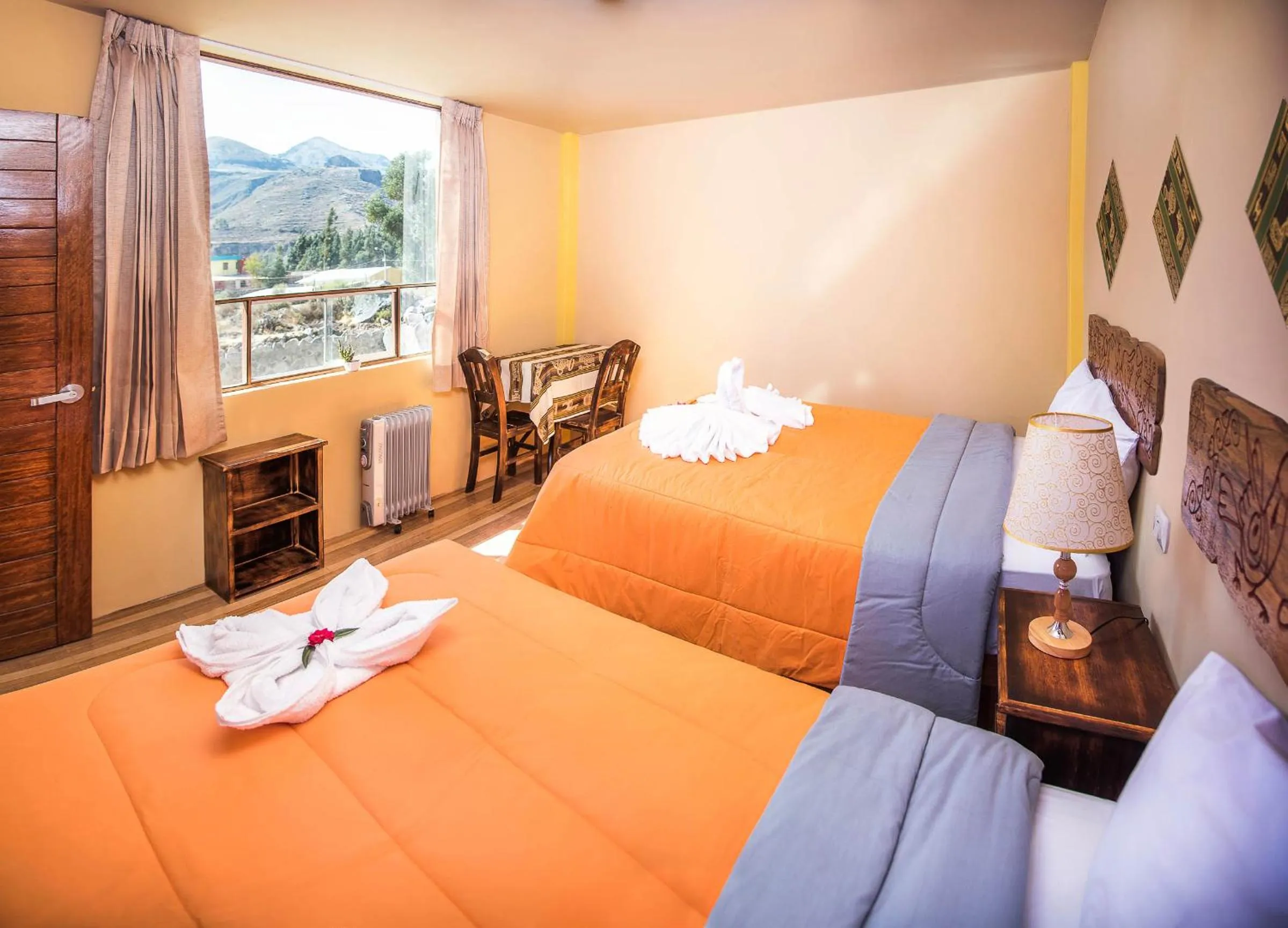 Bed in Le Foyer Colca