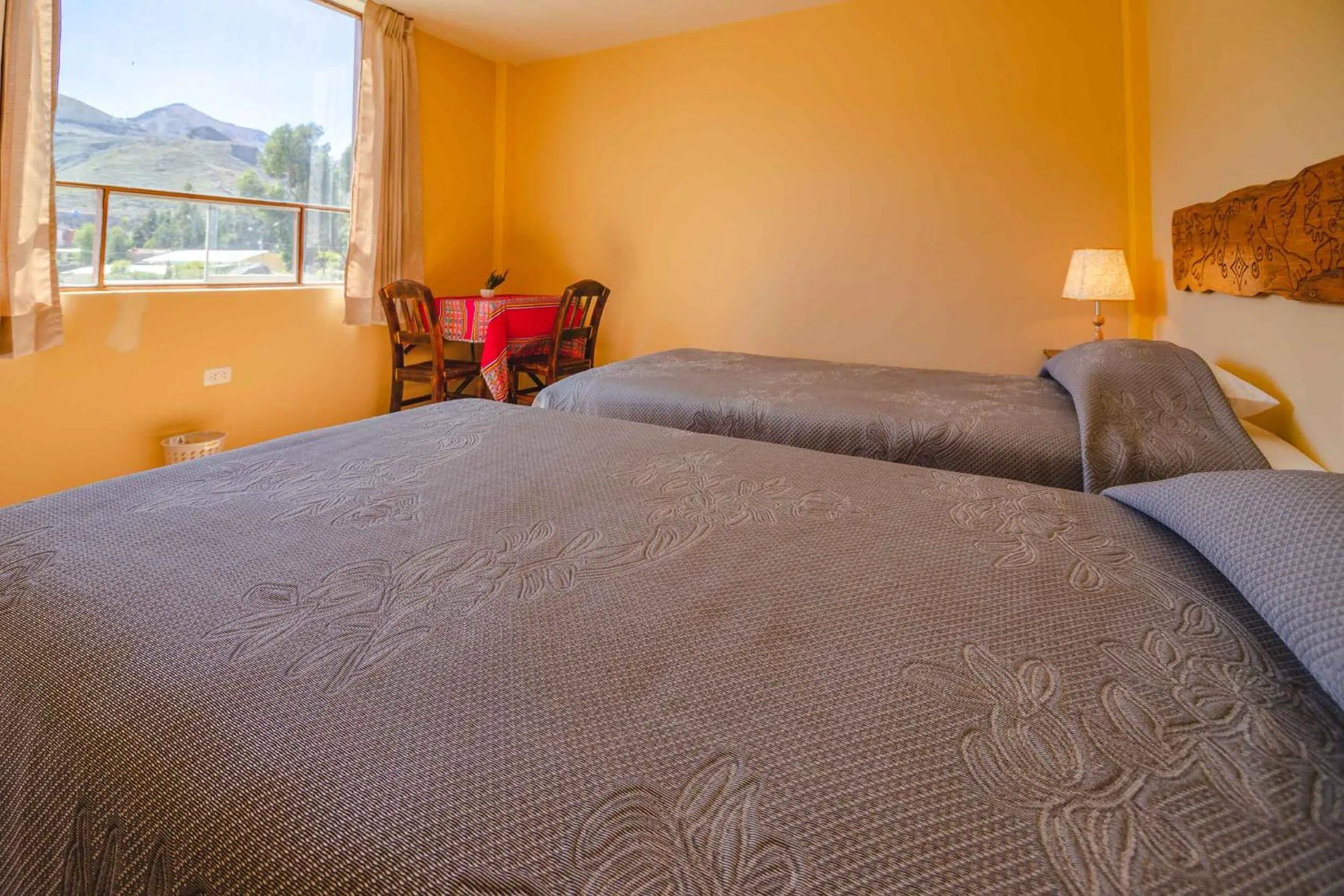 Bed in Le Foyer Colca