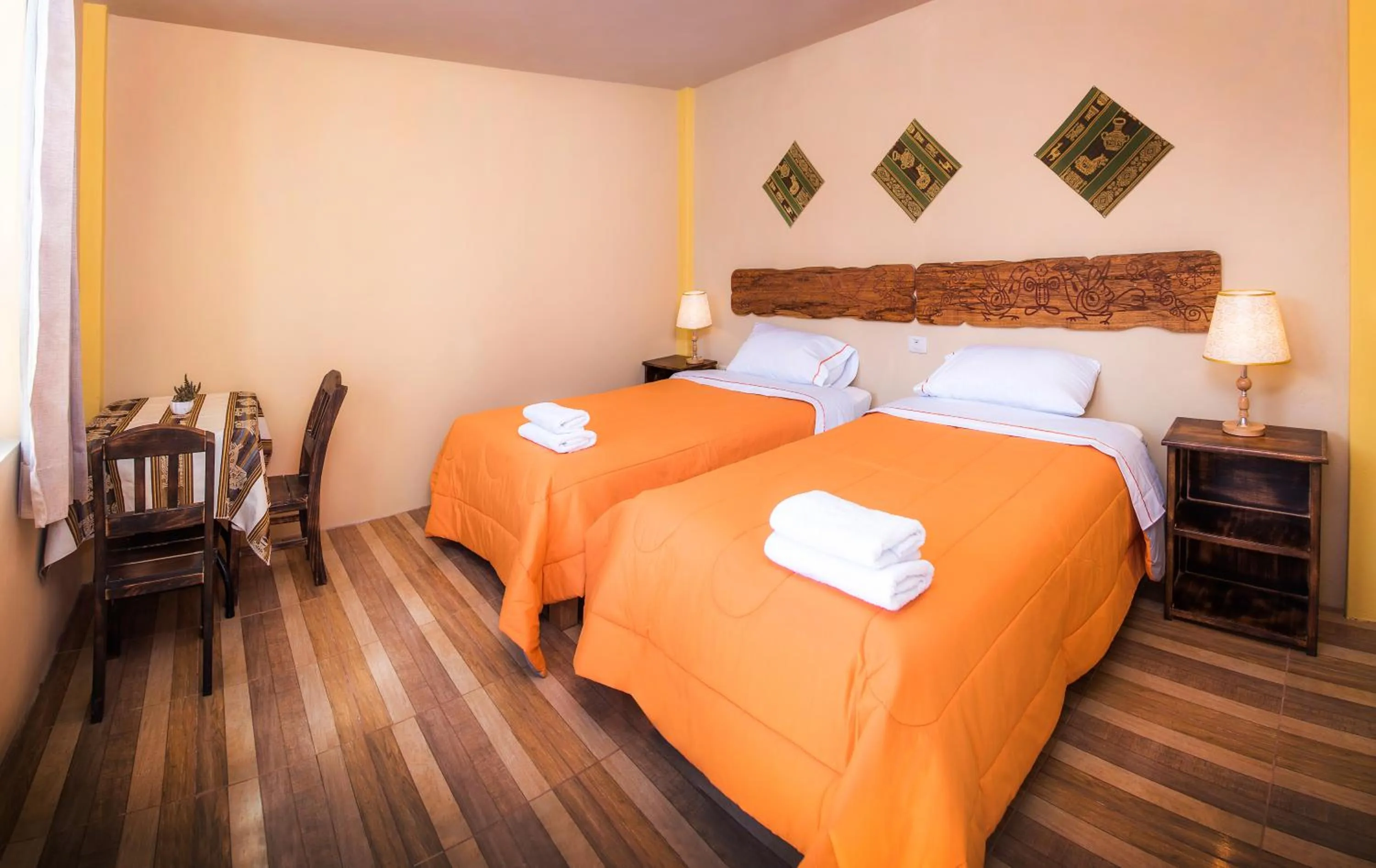 Bed in Le Foyer Colca