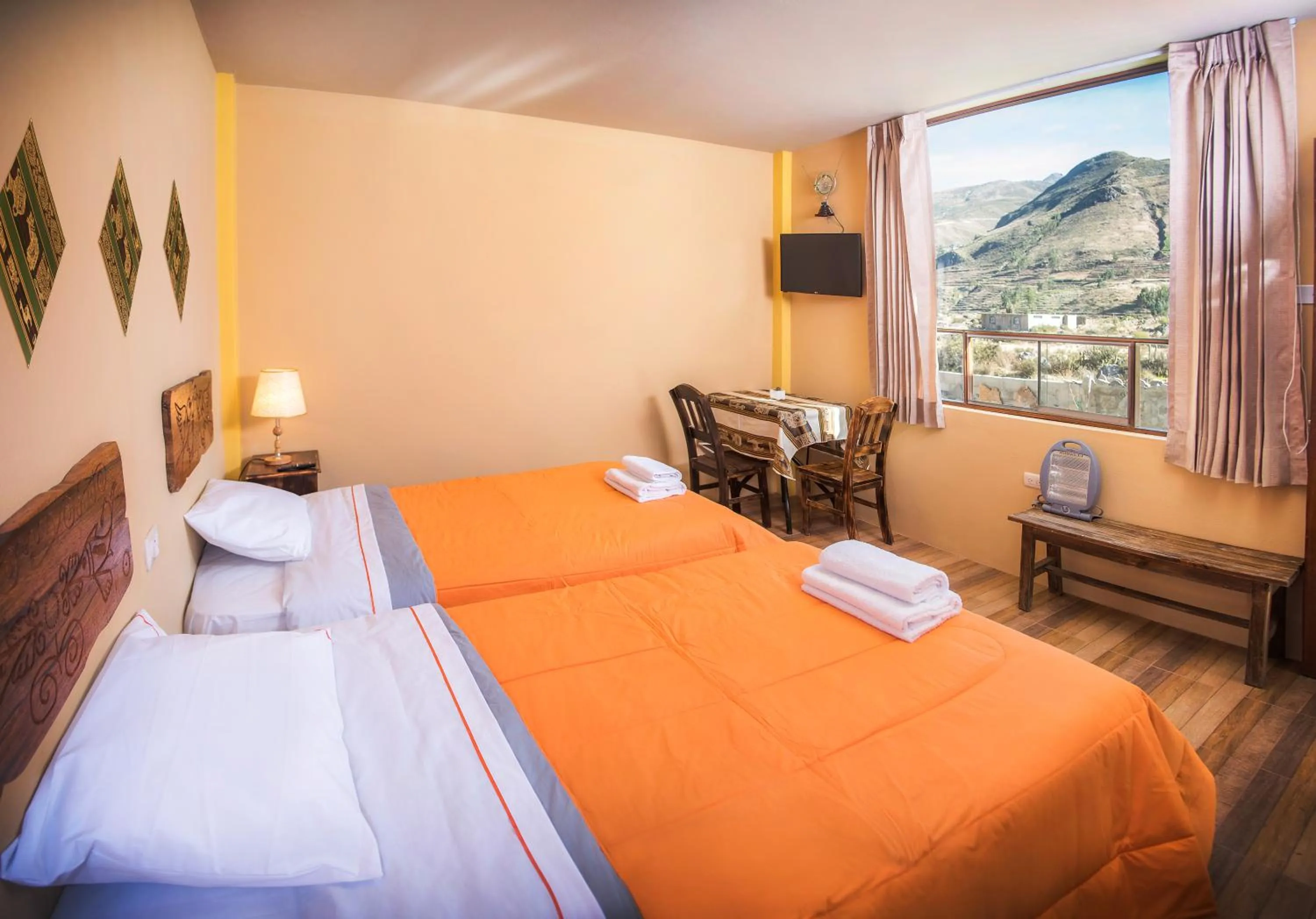 Bed in Le Foyer Colca