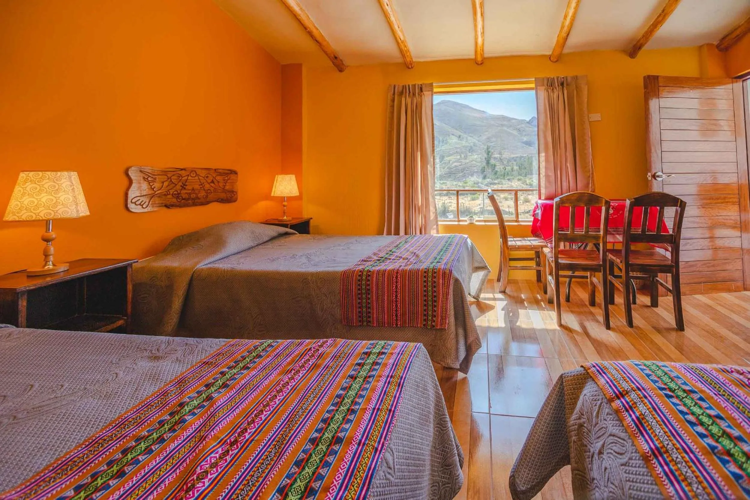 Bed in Le Foyer Colca