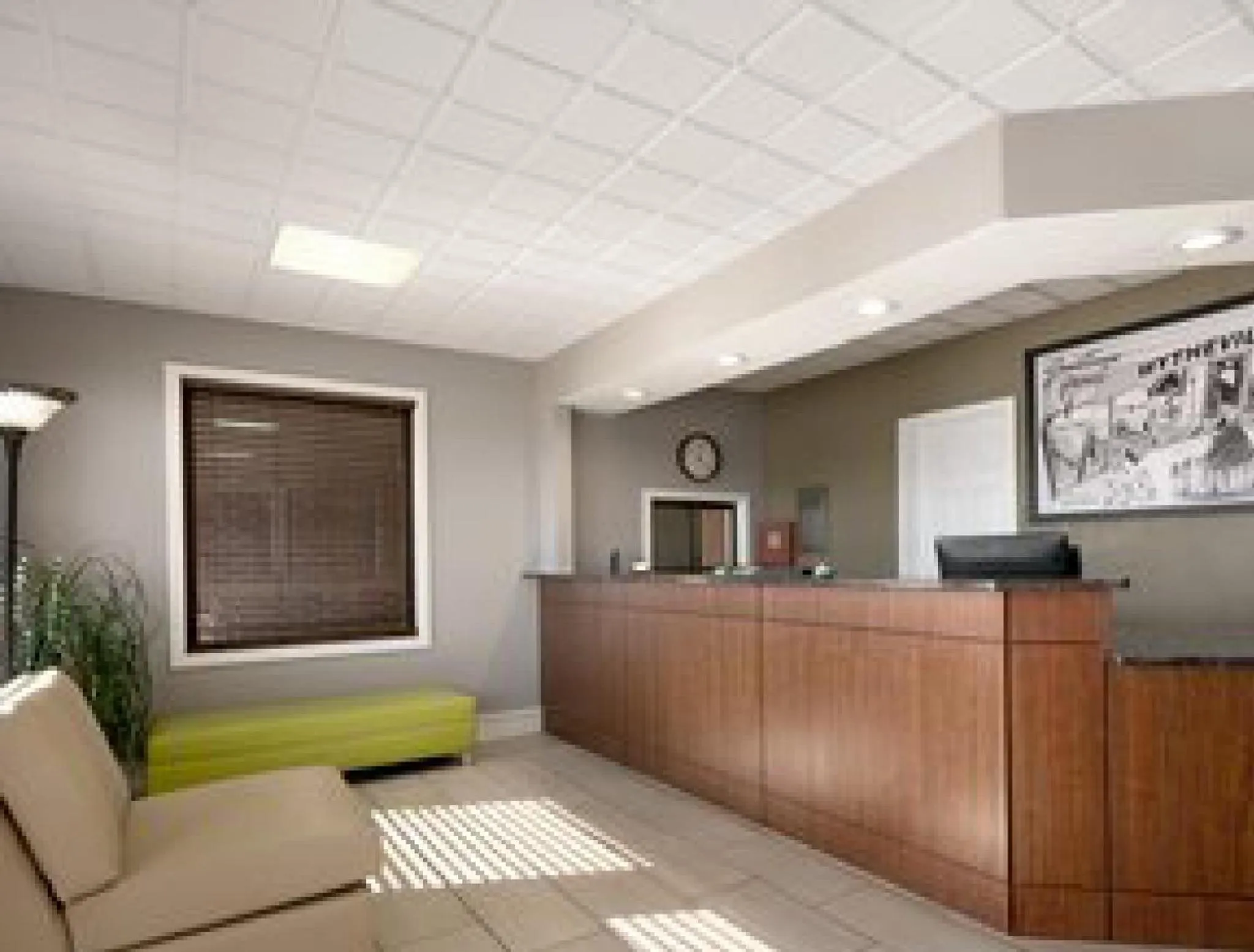Lobby or reception in Super 8 by Wyndham Wytheville