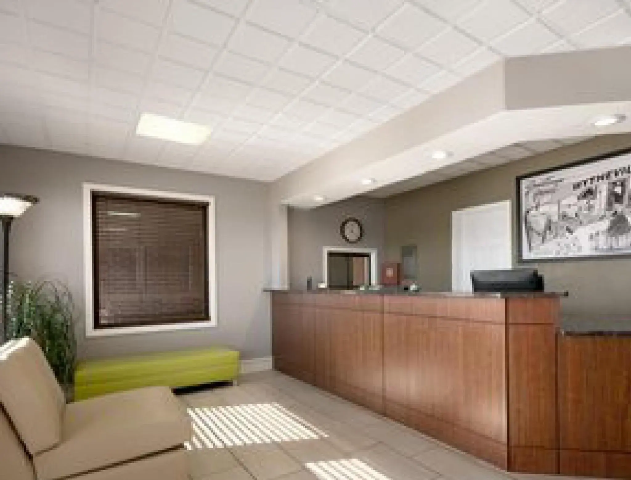 Lobby or reception in Super 8 by Wyndham Wytheville Lobby or reception in Super 8 by Wyndham Wytheville