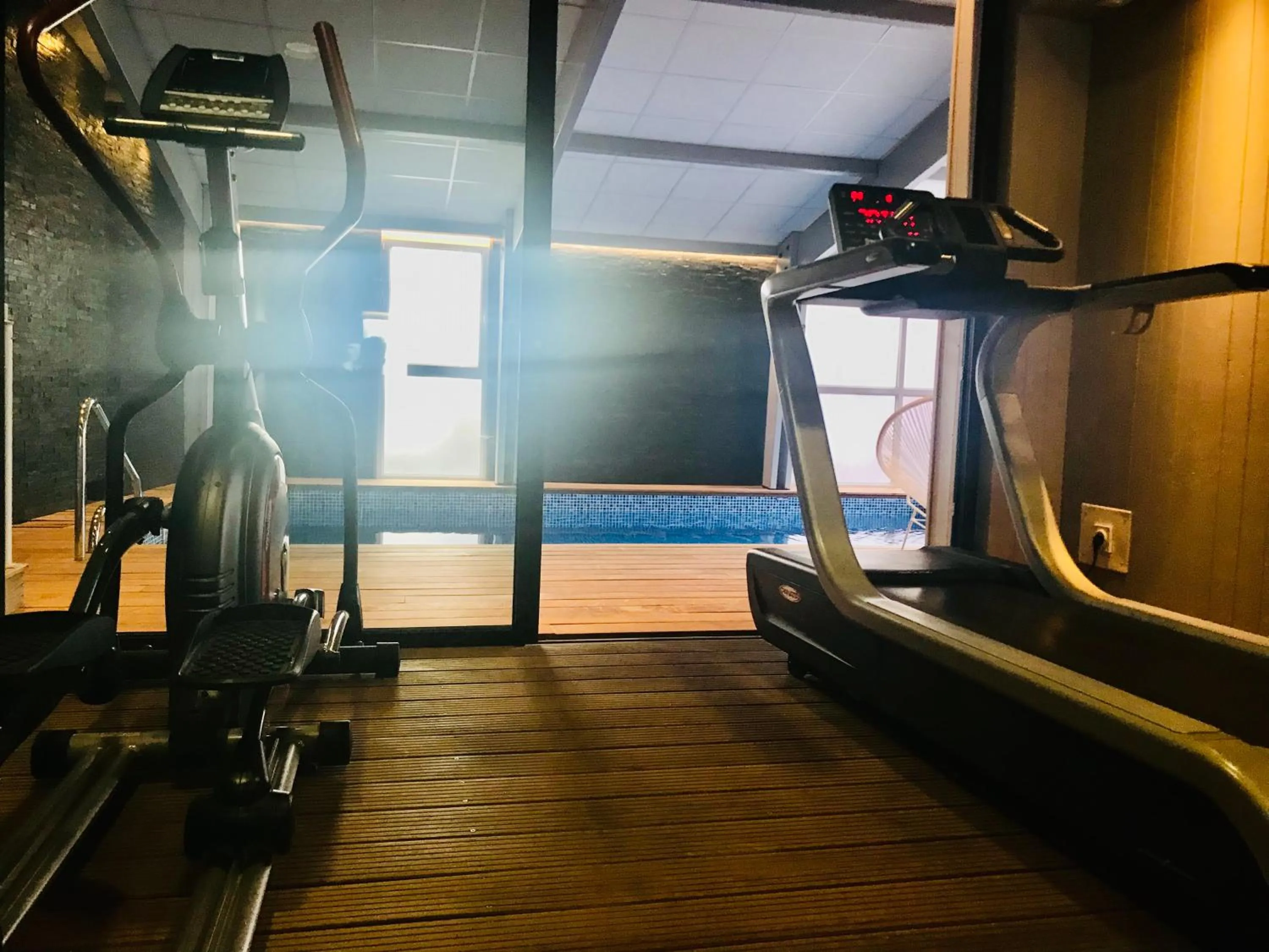 Swimming pool in The Originals Boutique, Grand Hôtel Saint-Pierre, Aurillac