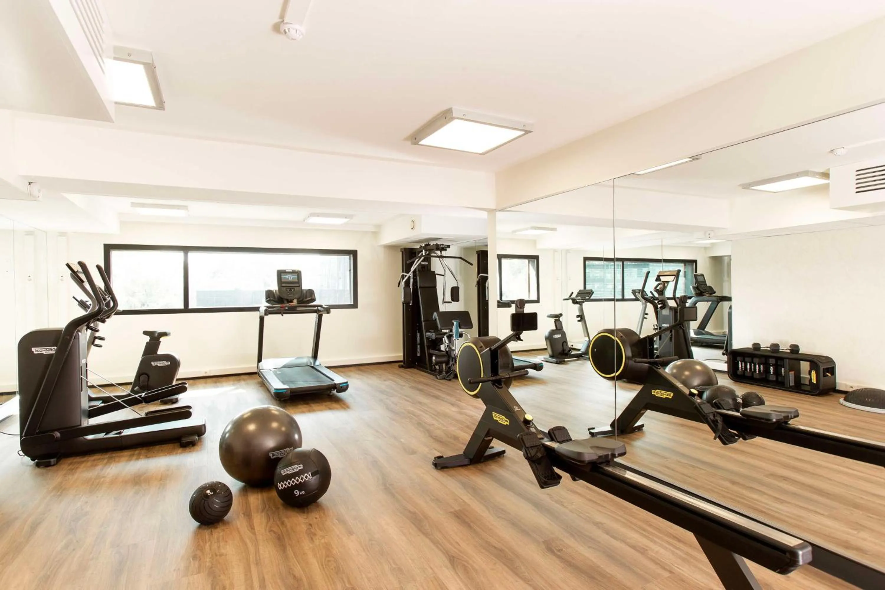 Fitness centre/facilities in Hilton Lille