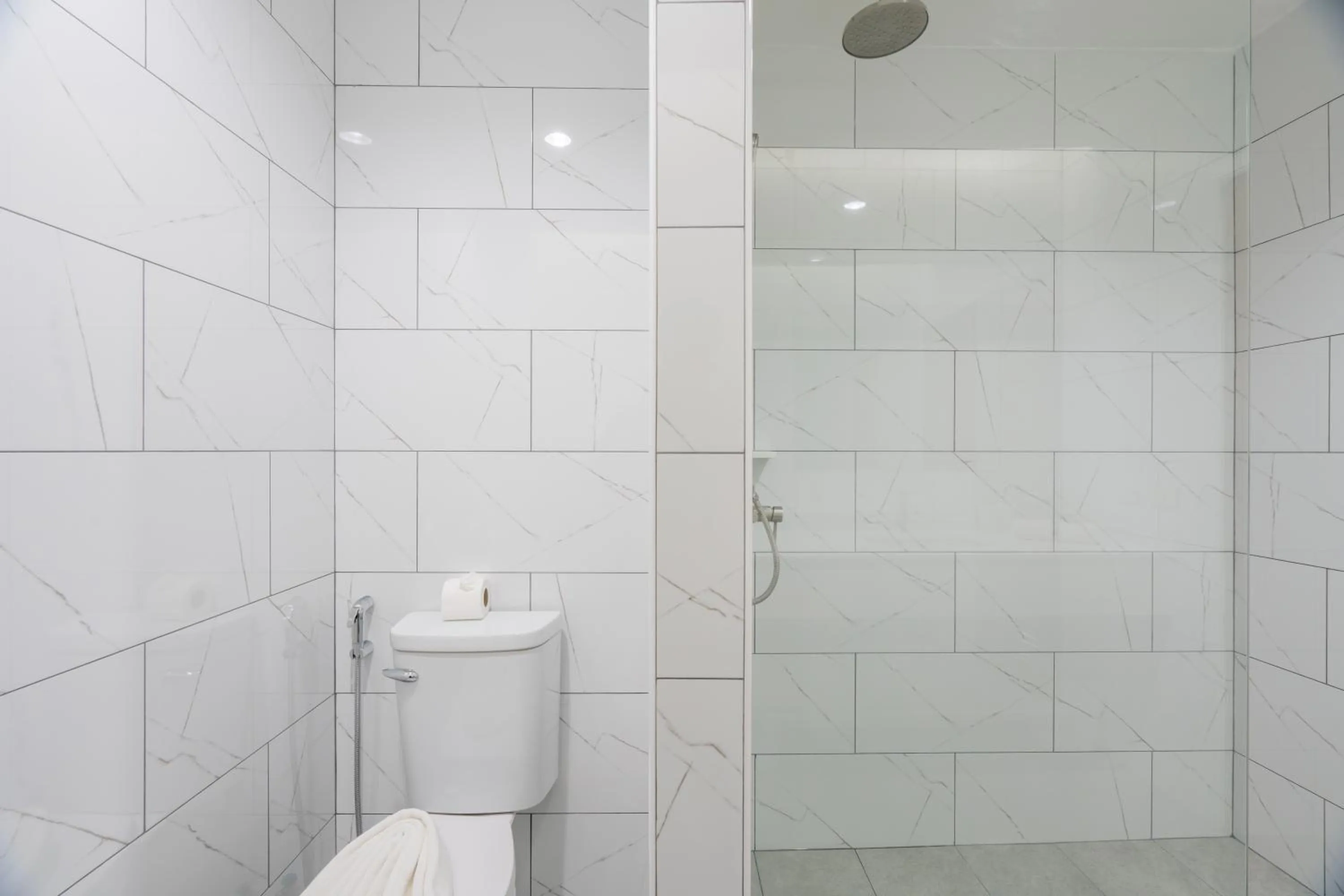 Shower in Blue Beach Grand Resort And Spa